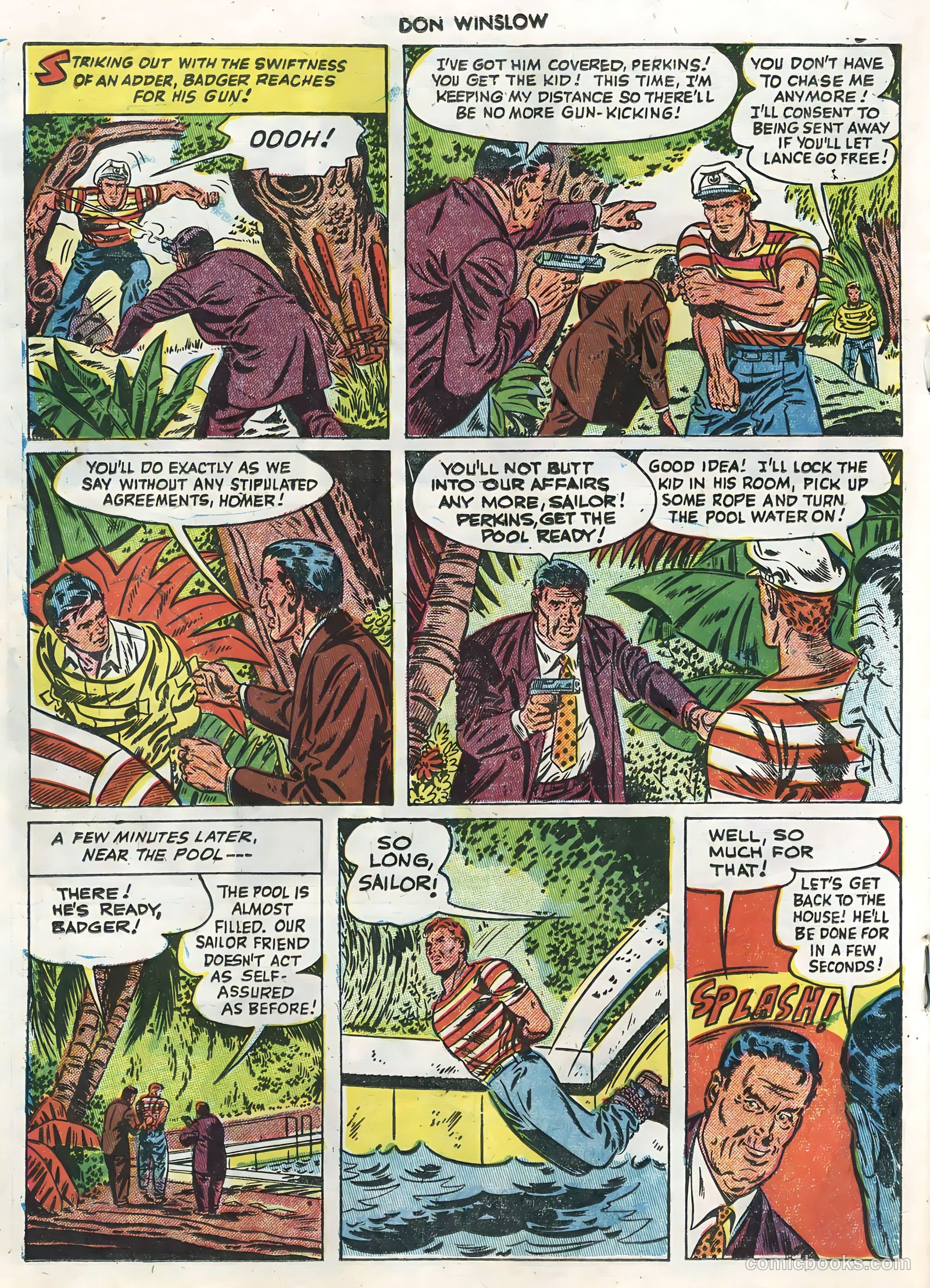 Don Winslow #72 (1955) — page 18 of 36