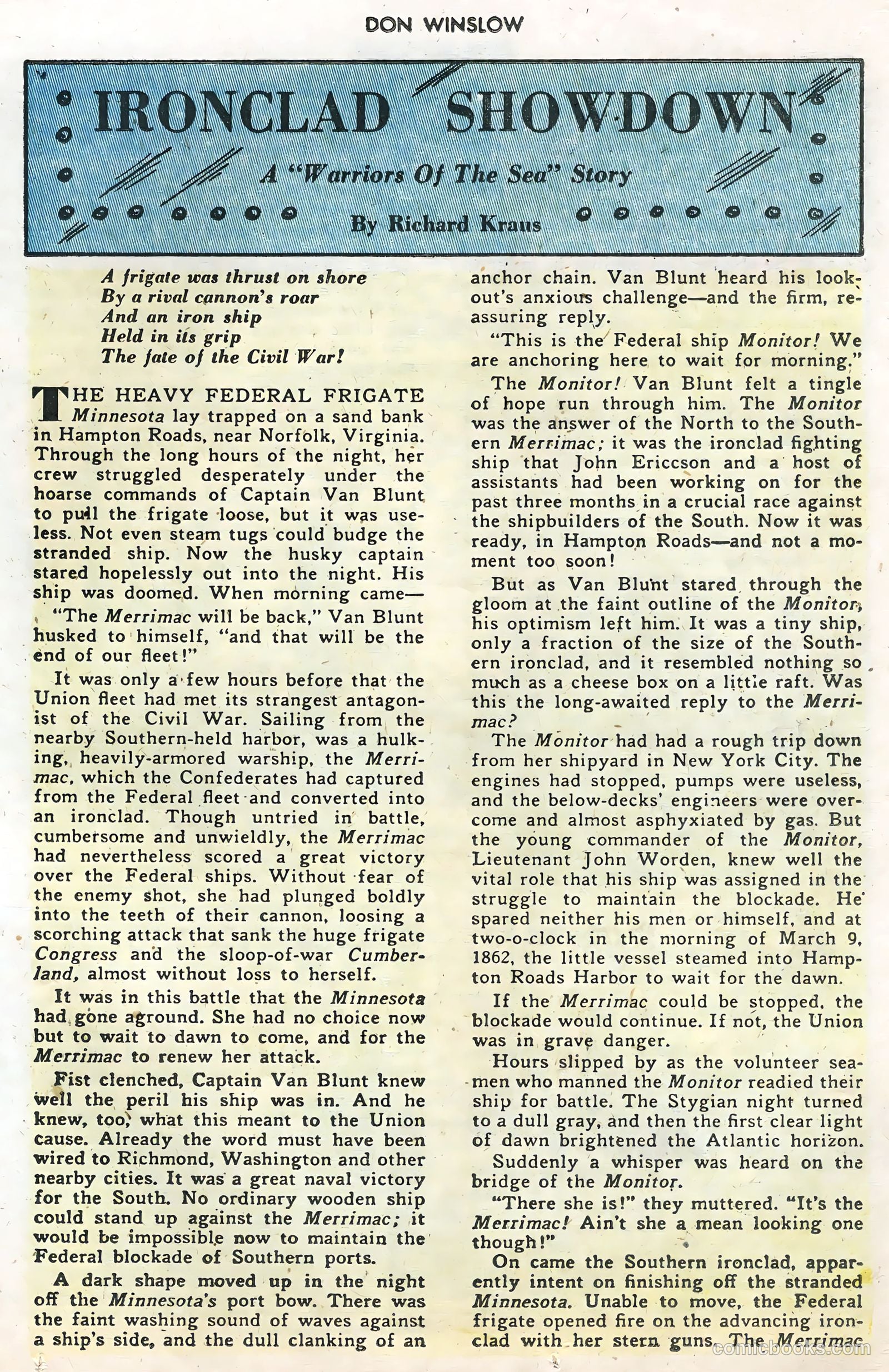 Don Winslow #72 (1955) — page 23 of 36