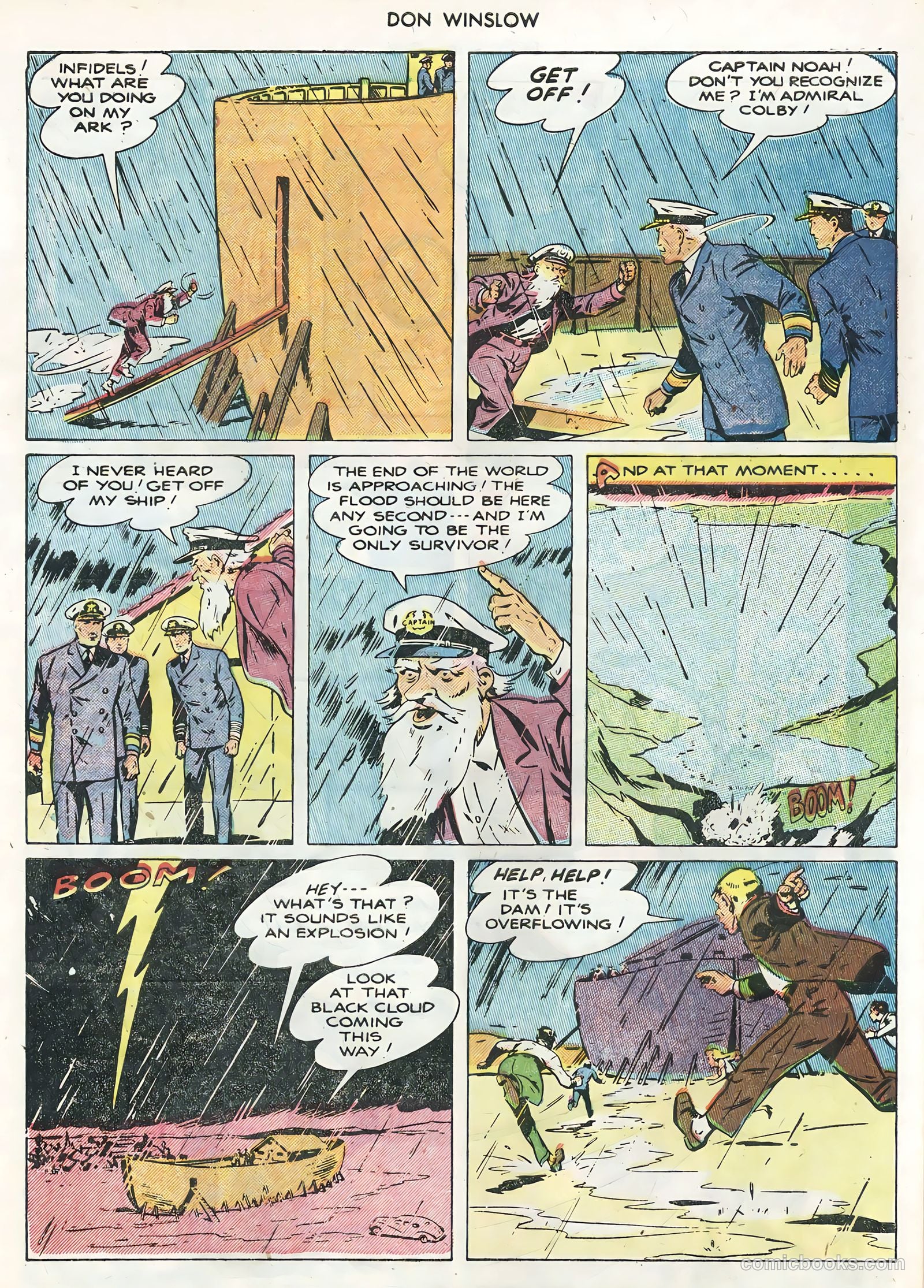 Don Winslow #72 (1955) — page 28 of 36