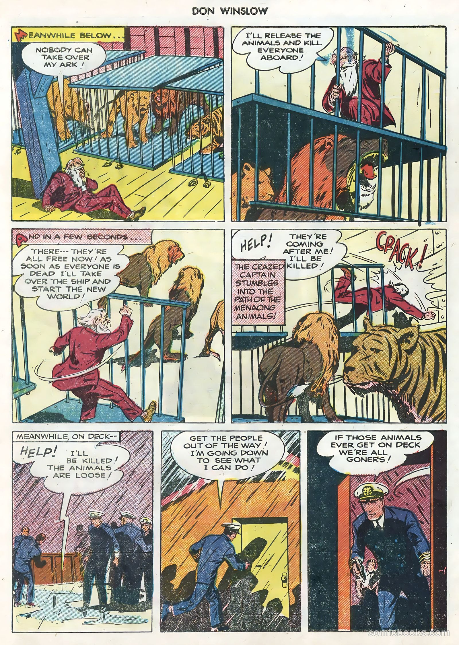 Don Winslow #72 (1955) — page 30 of 36