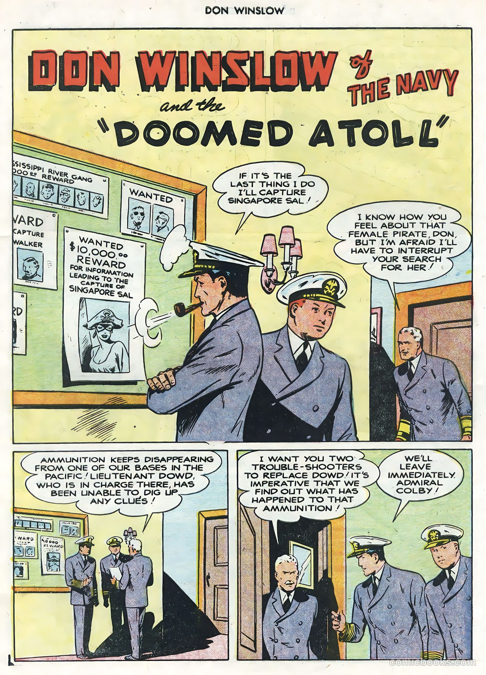 Don Winslow #73 (1955) — page 3 of 36