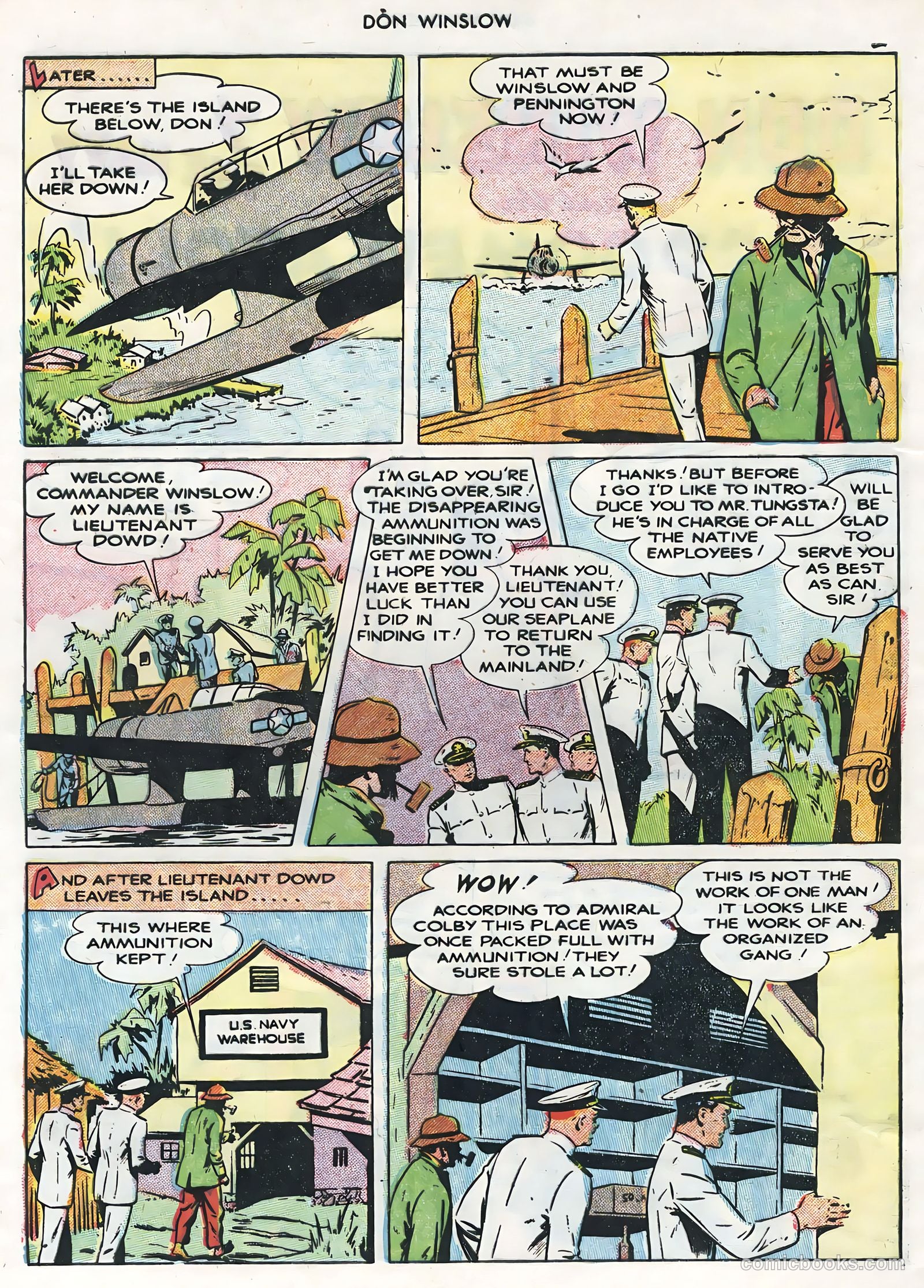 Don Winslow #73 (1955) — page 4 of 36