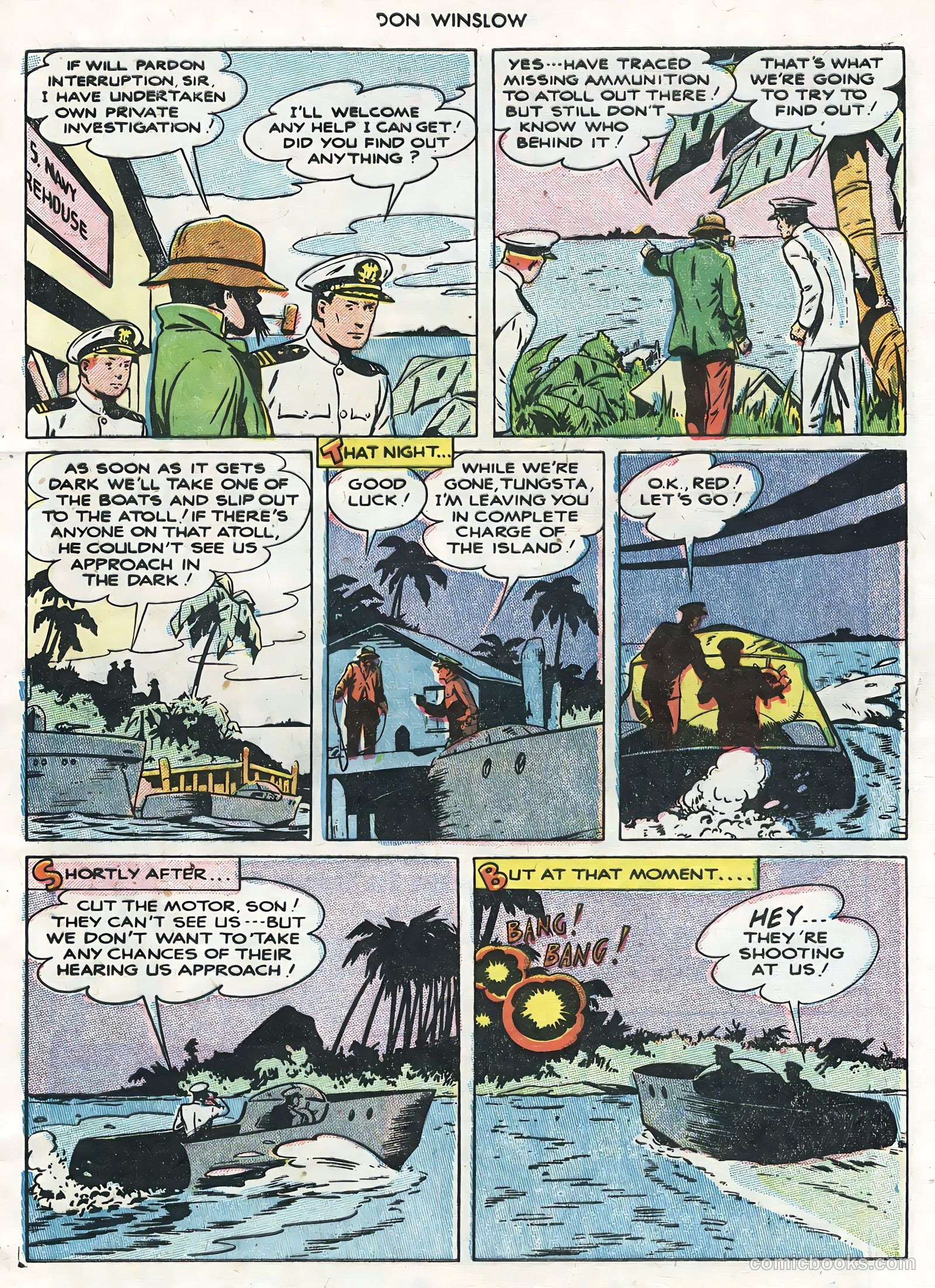 Don Winslow #73 (1955) — page 5 of 36