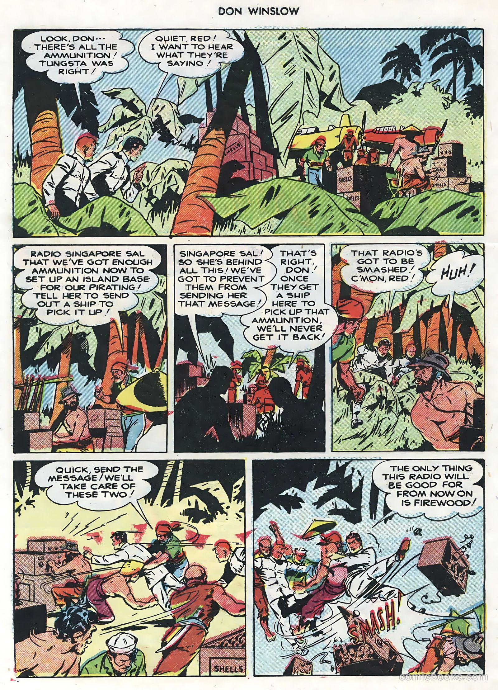 Don Winslow #73 (1955) — page 8 of 36