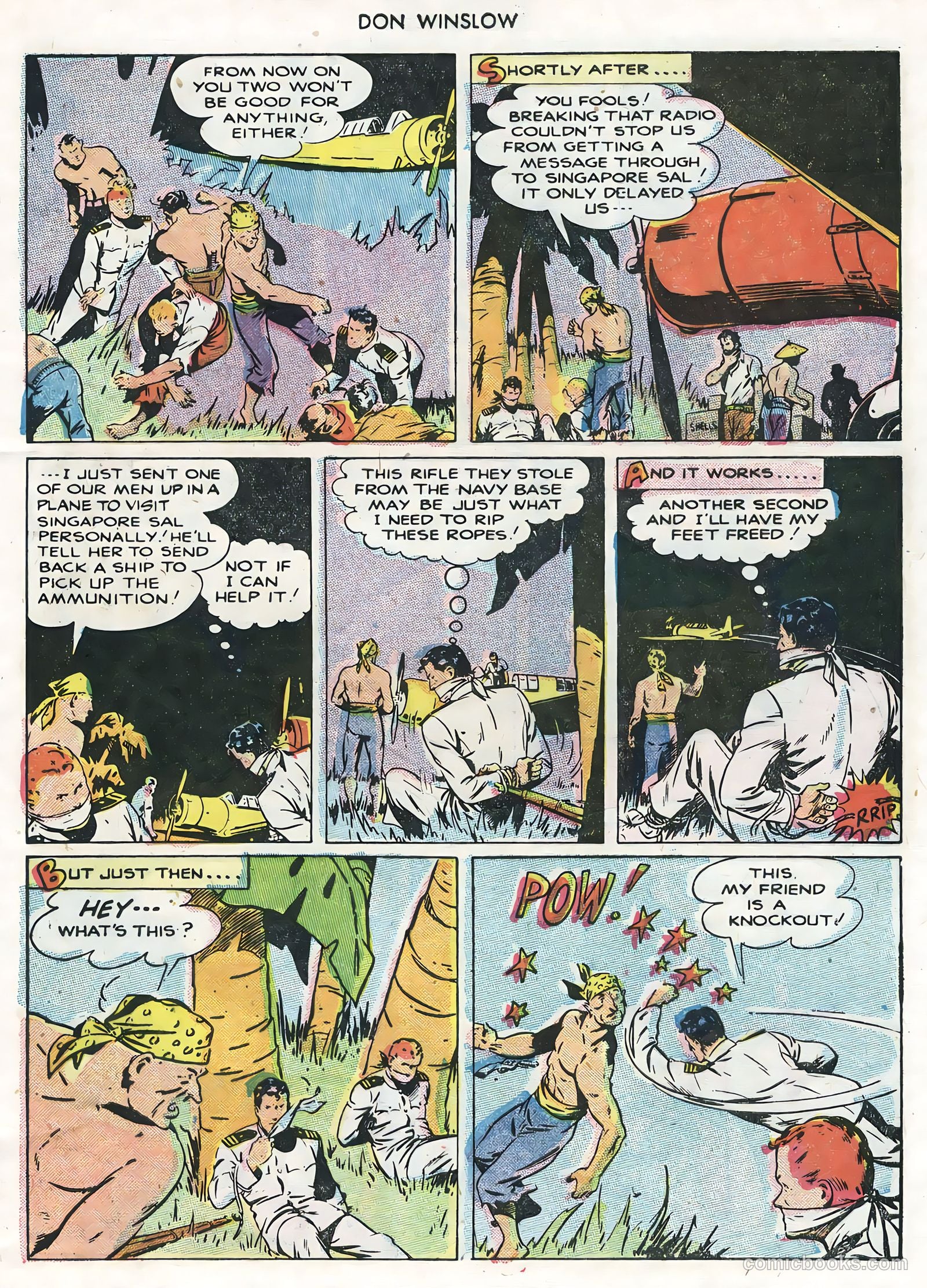 Don Winslow #73 (1955) — page 9 of 36
