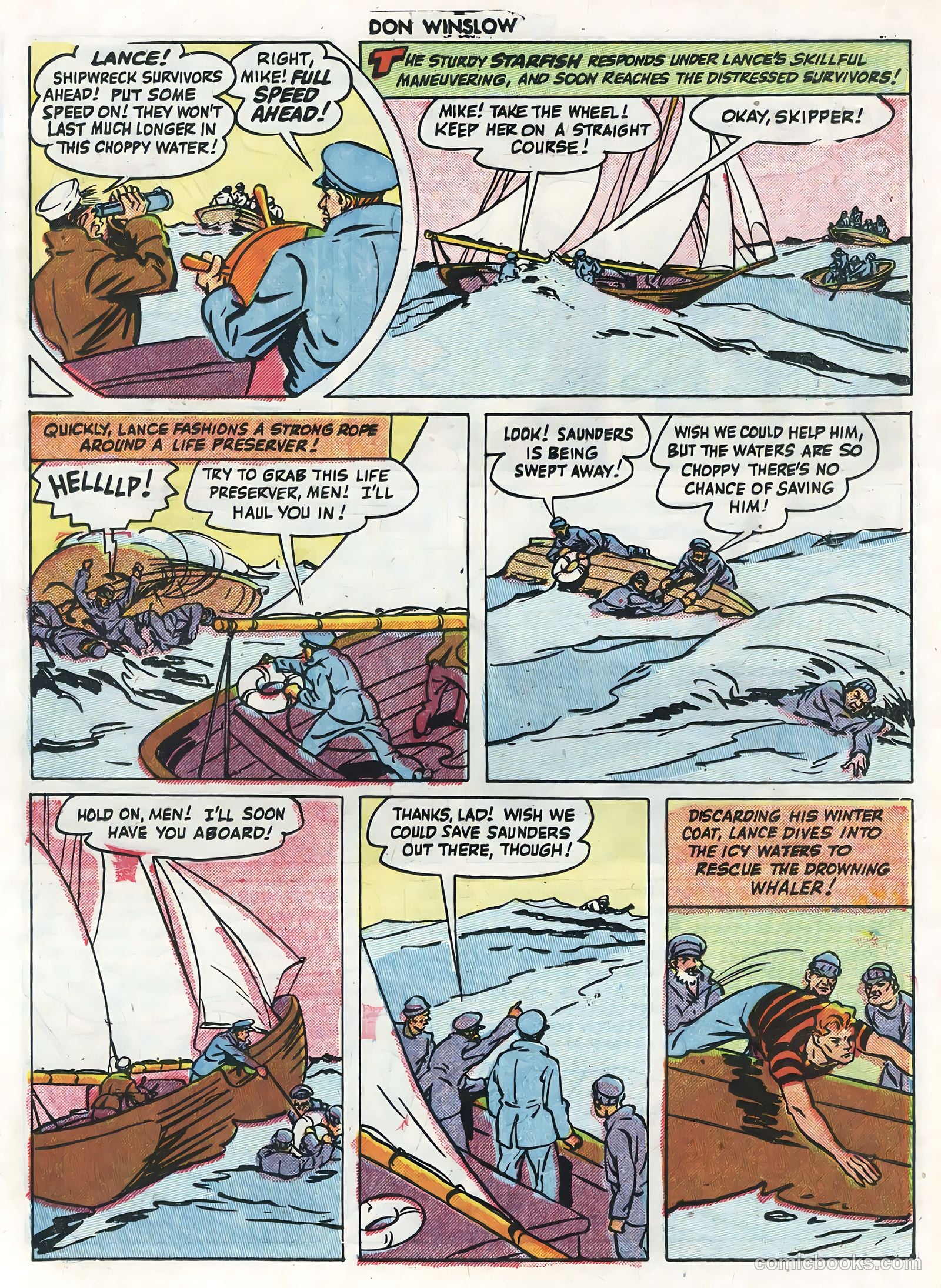 Don Winslow #73 (1955) — page 18 of 36