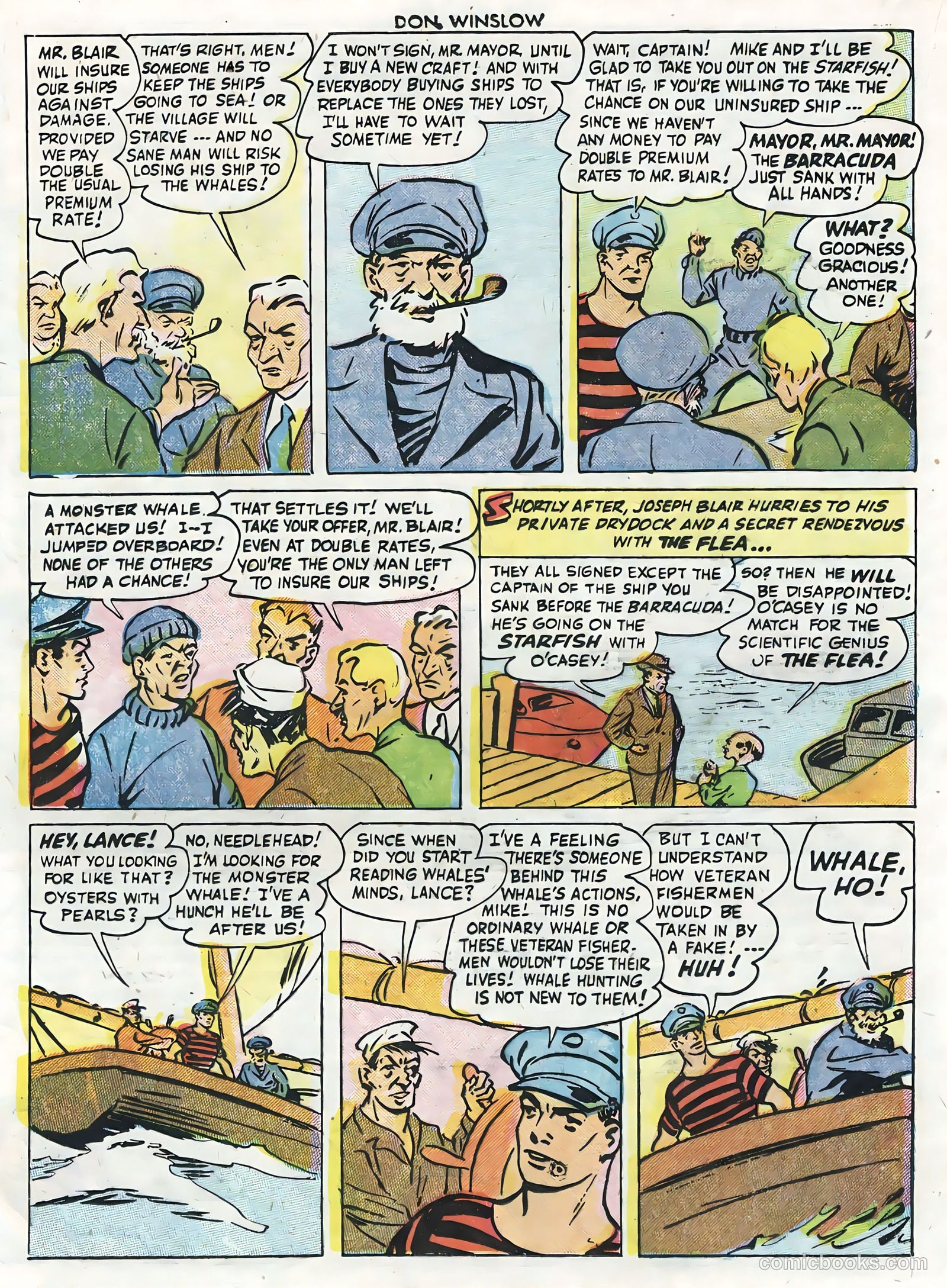 Don Winslow #73 (1955) — page 20 of 36