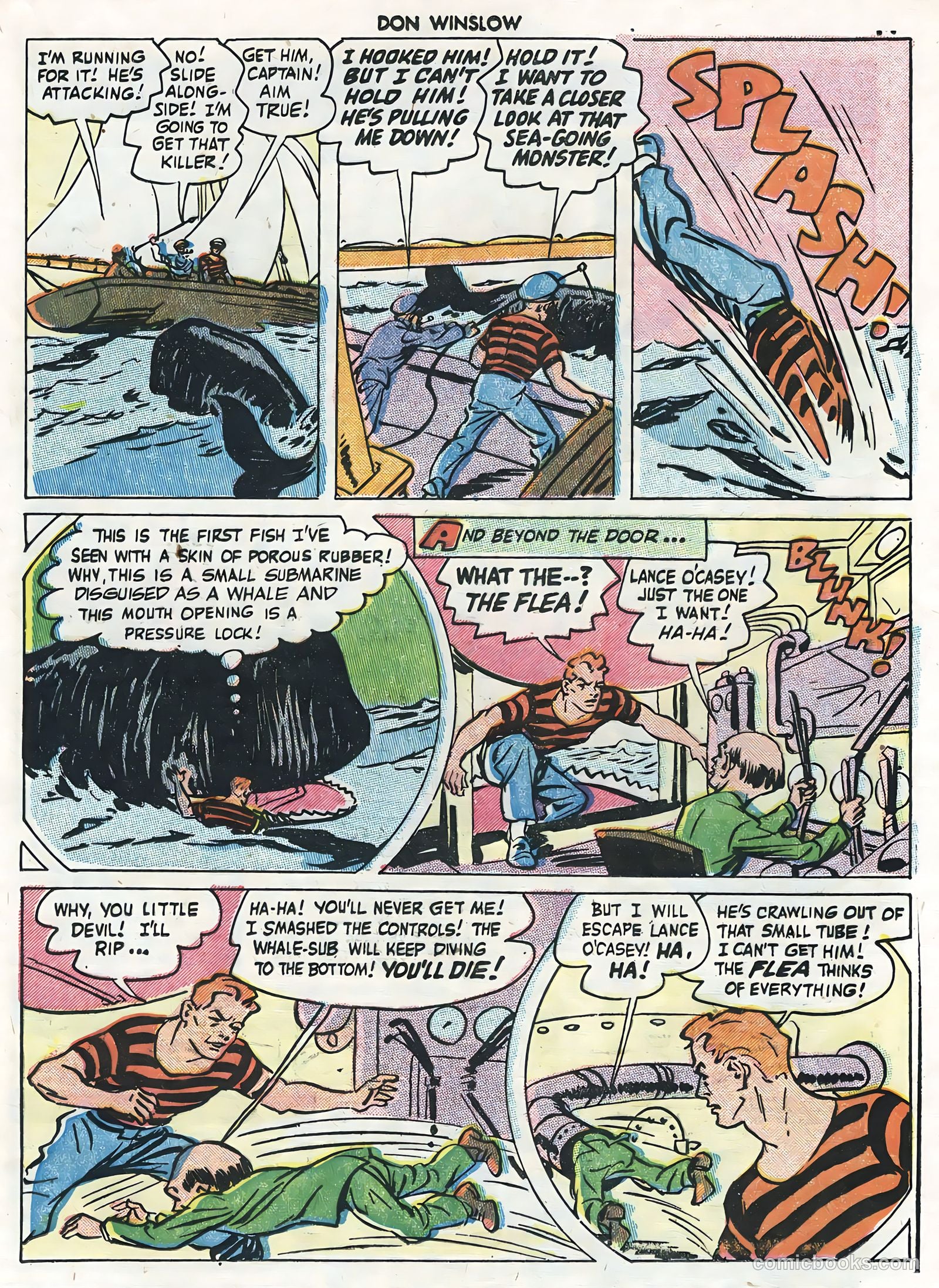 Don Winslow #73 (1955) — page 21 of 36