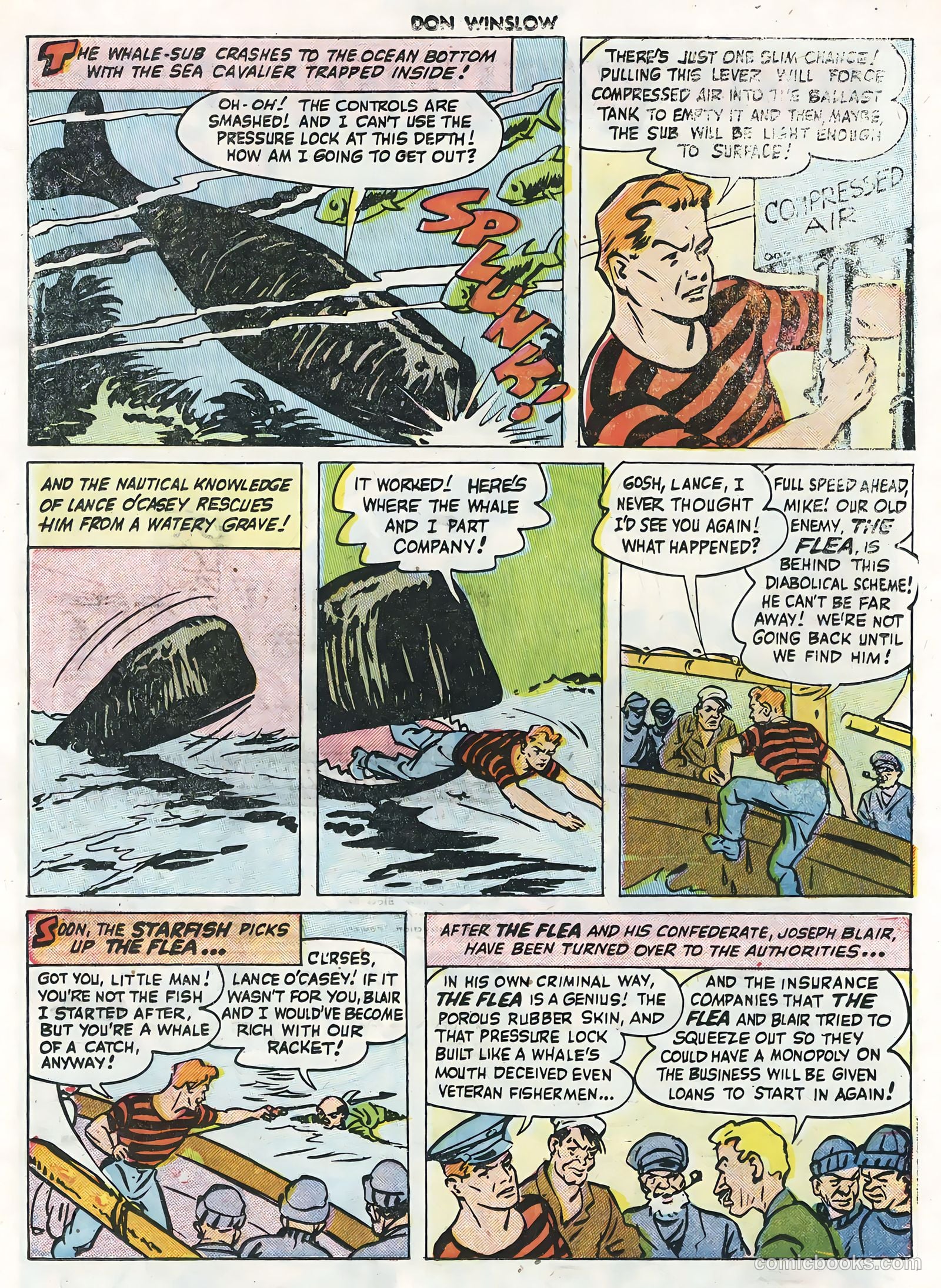 Don Winslow #73 (1955) — page 23 of 36
