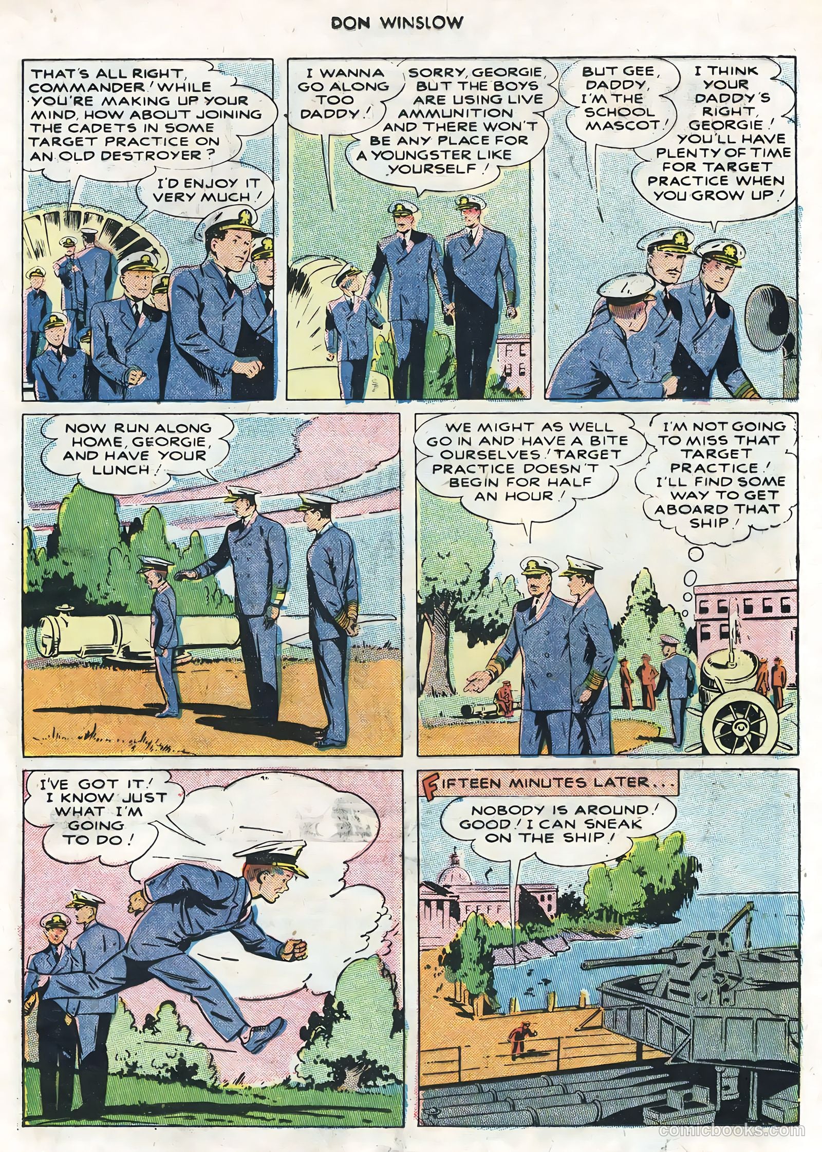Don Winslow #73 (1955) — page 25 of 36