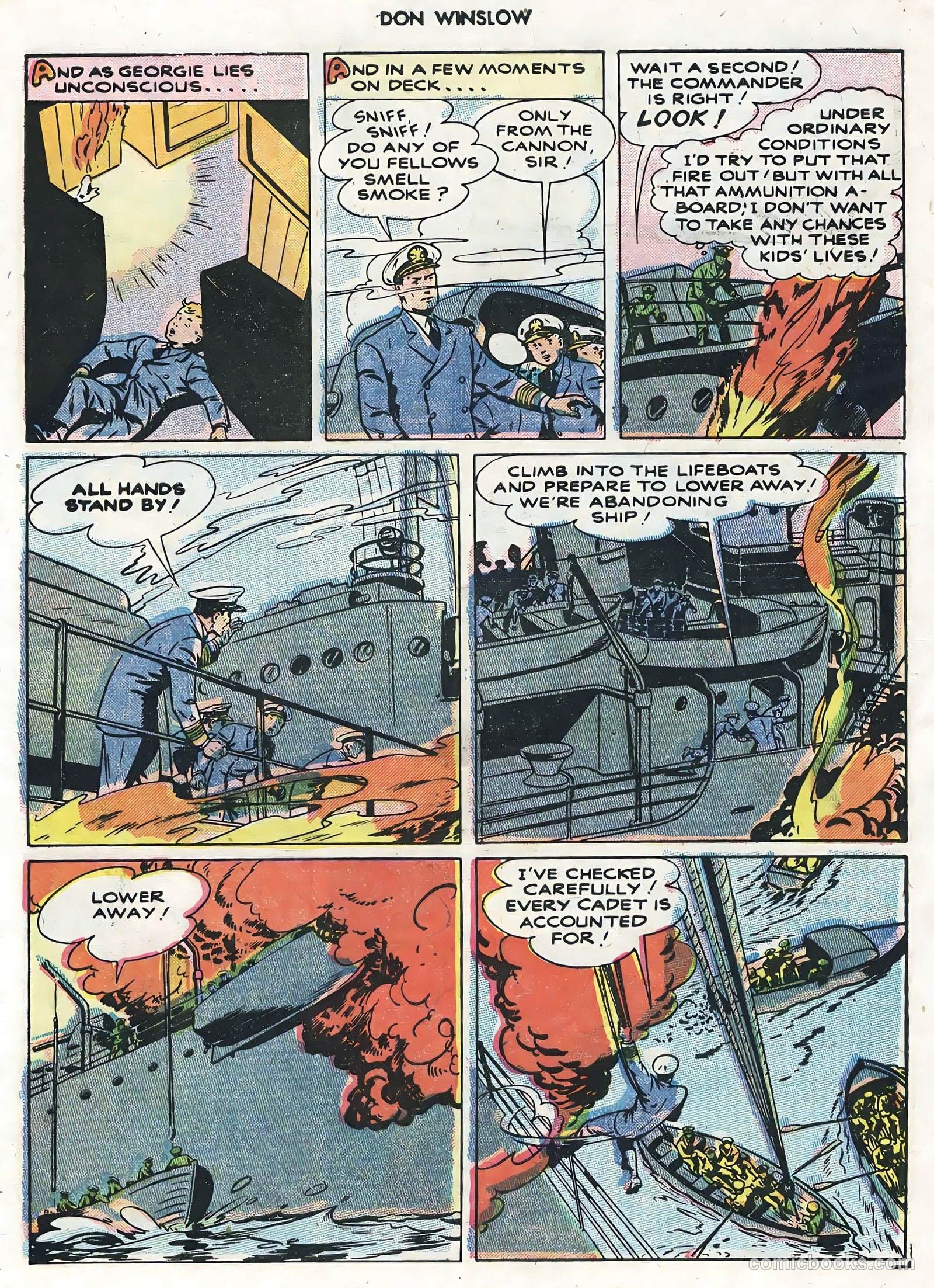 Don Winslow #73 (1955) — page 28 of 36