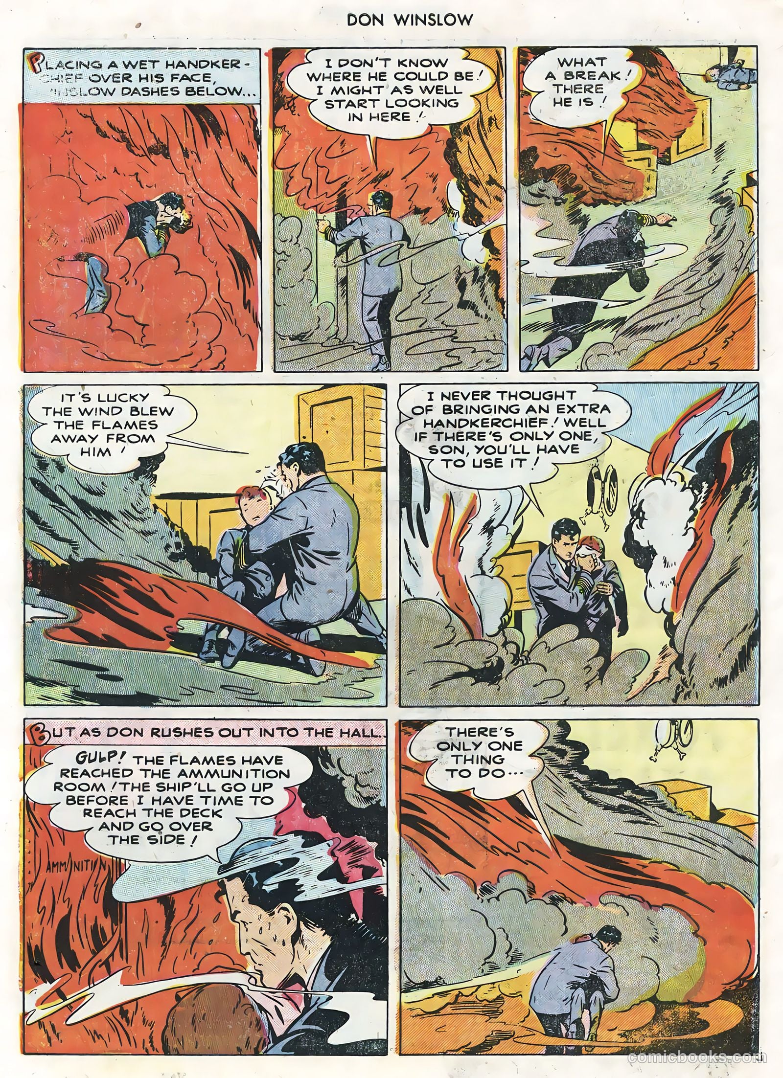Don Winslow #73 (1955) — page 30 of 36
