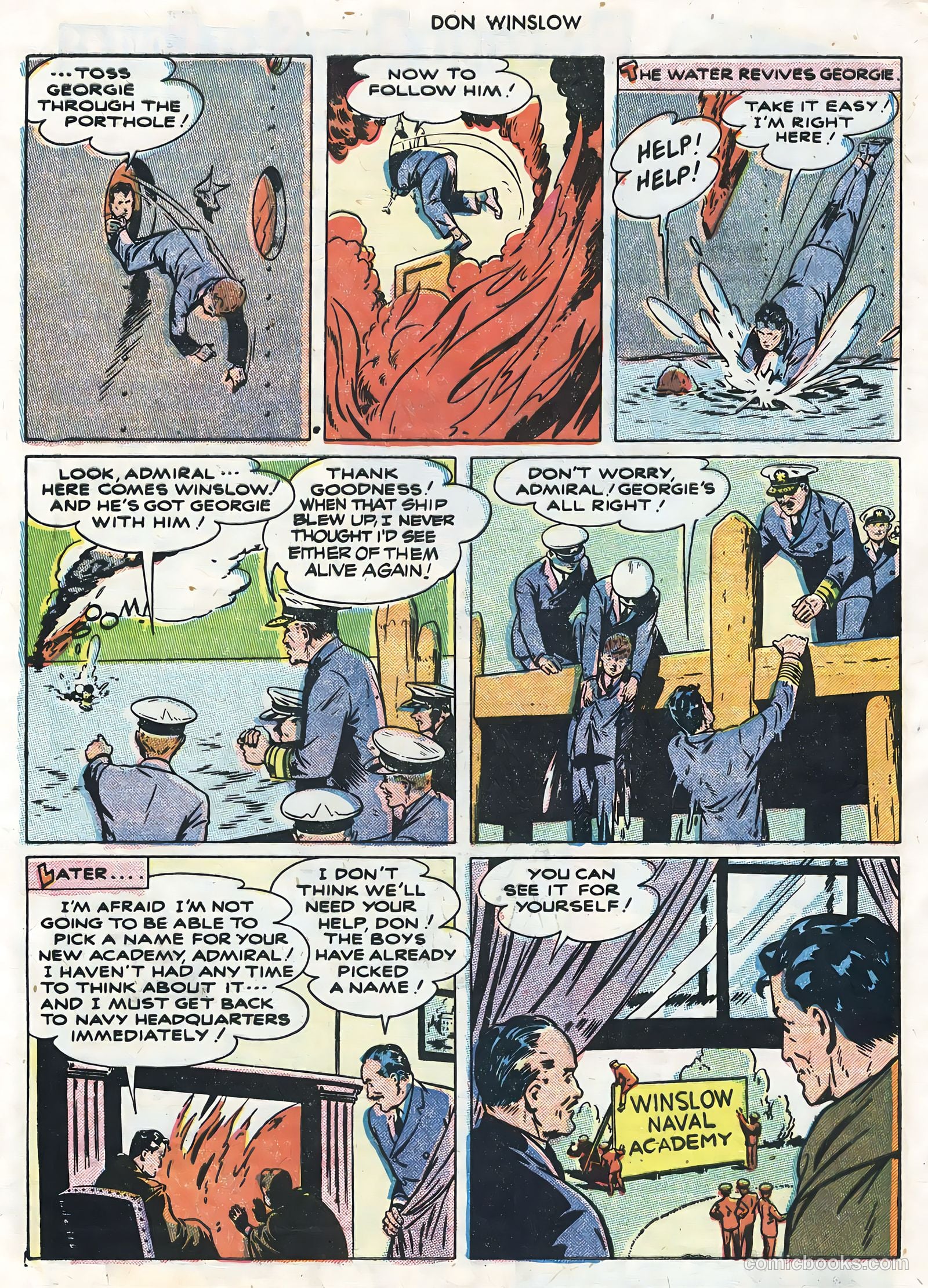Don Winslow #73 (1955) — page 32 of 36