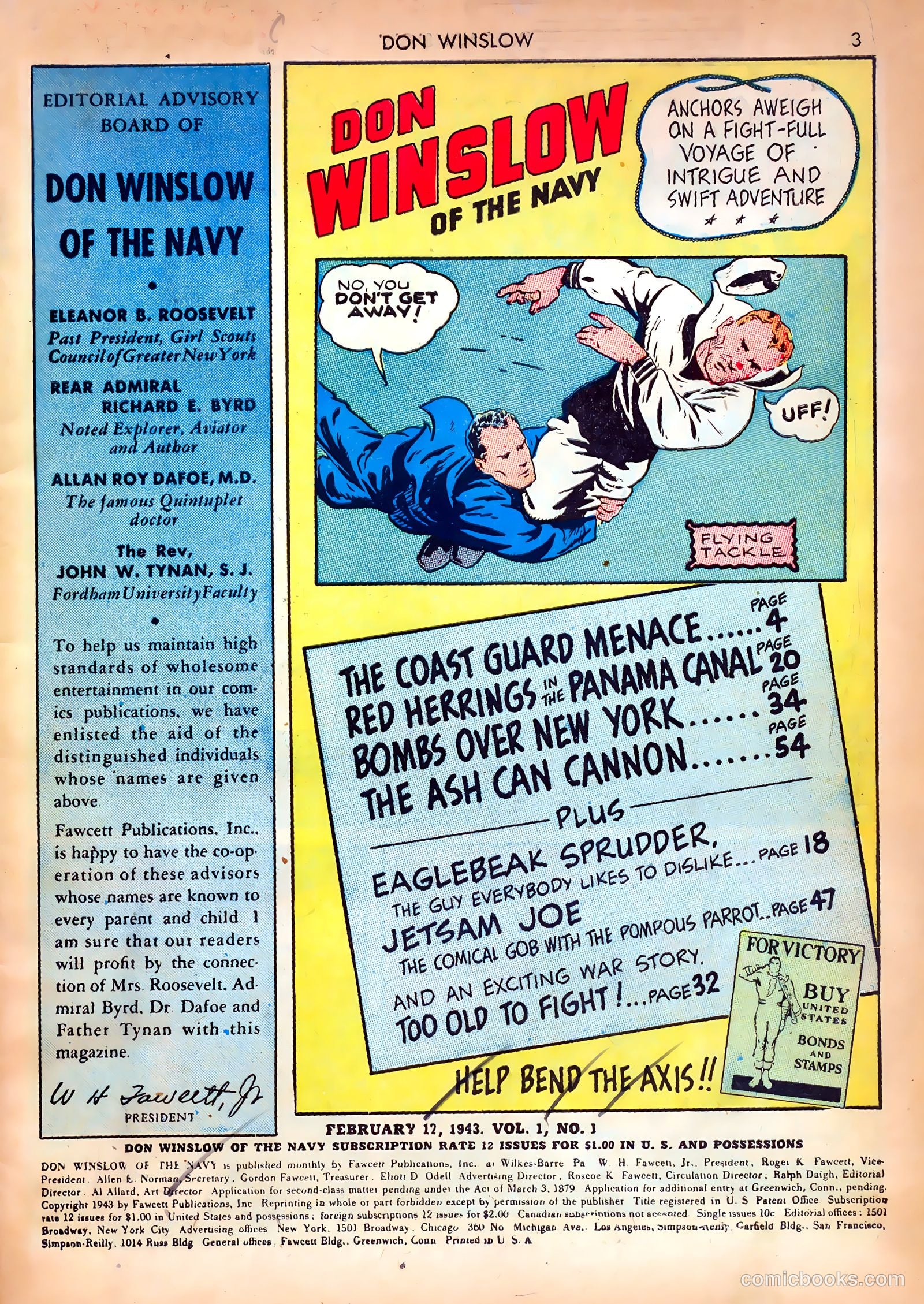 Don Winslow of the Navy #1 (1943) — page 3 of 68