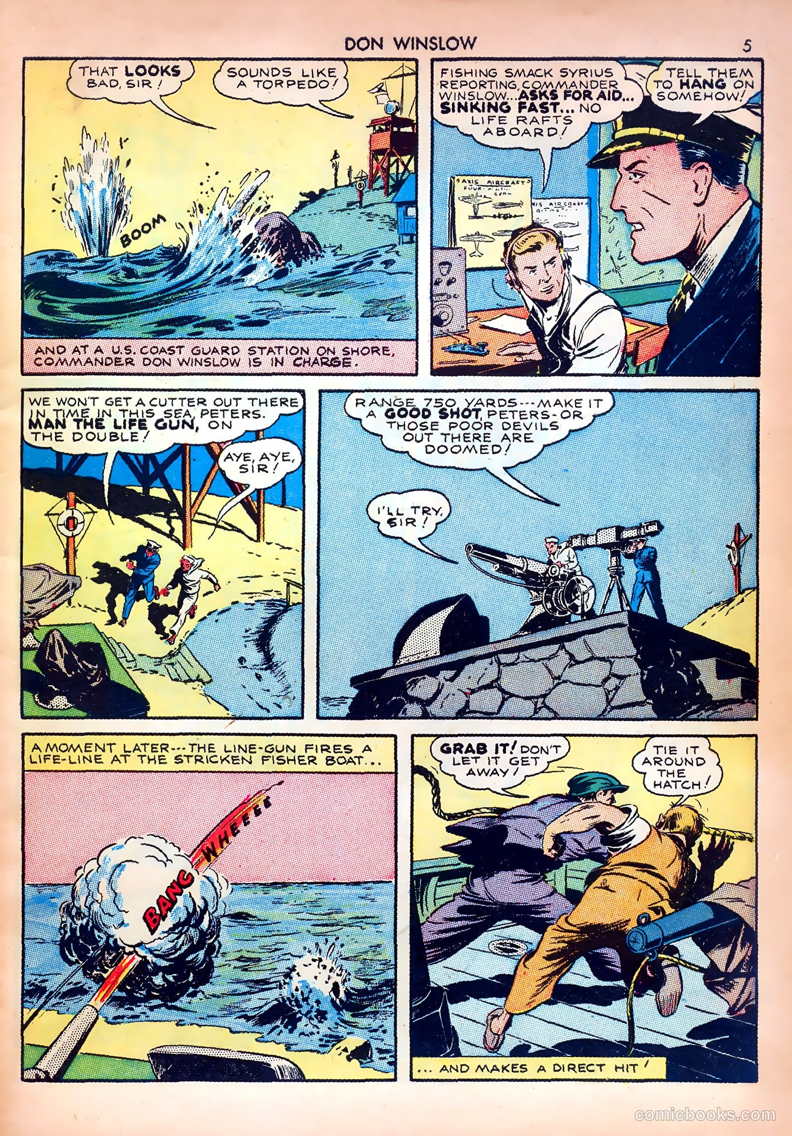 Don Winslow of the Navy #1 (1943) — page 5 of 68