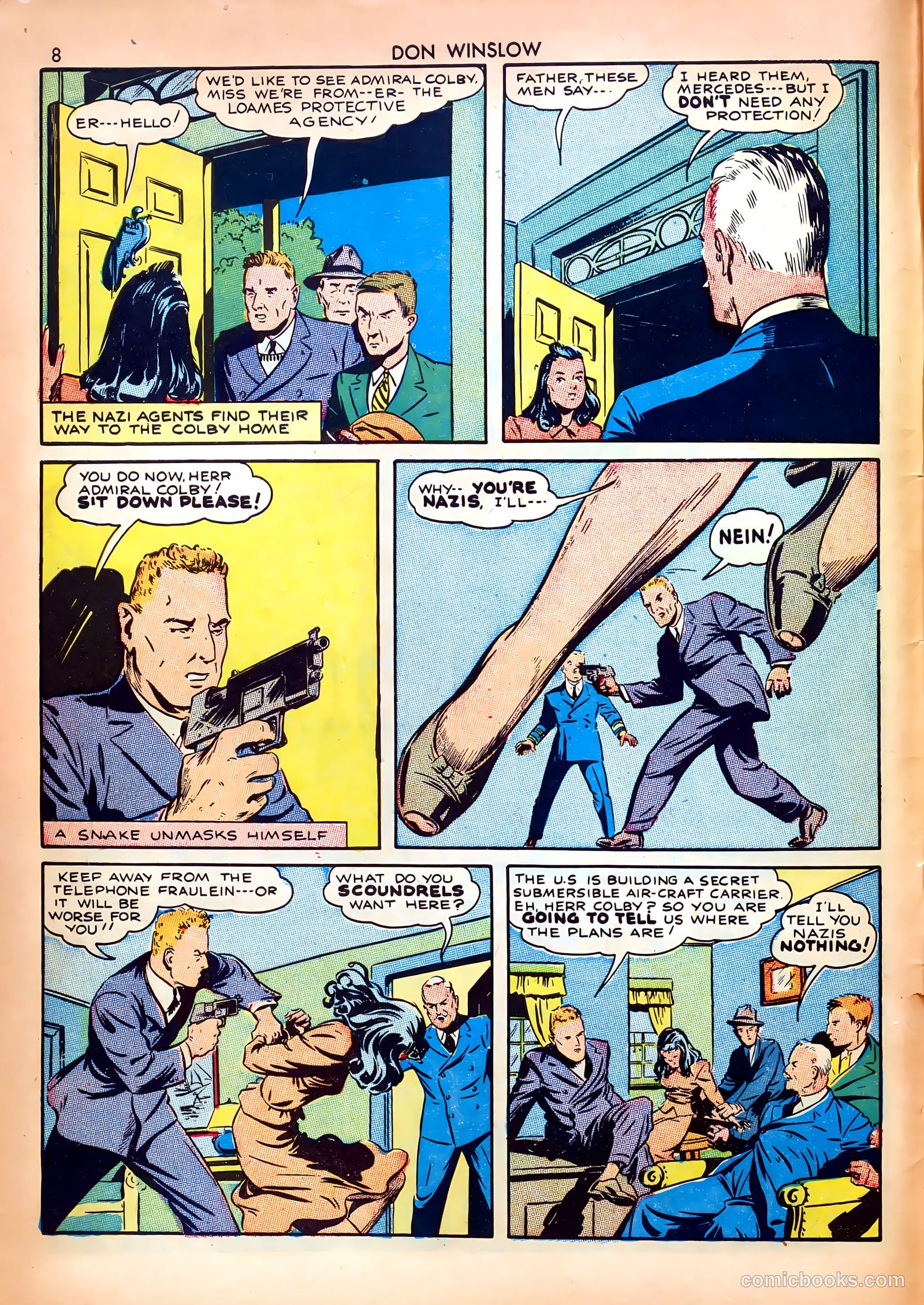 Don Winslow of the Navy #1 (1943) — page 8 of 68