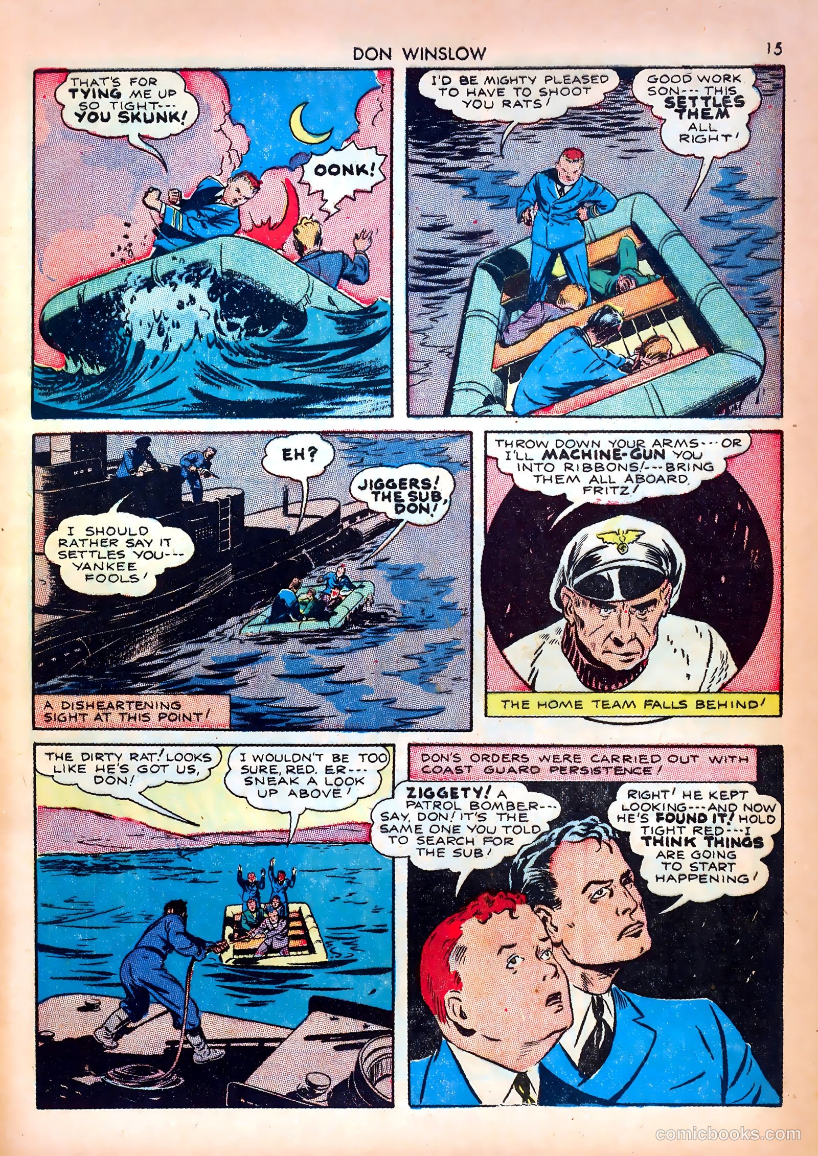 Don Winslow of the Navy #1 (1943) — page 15 of 68