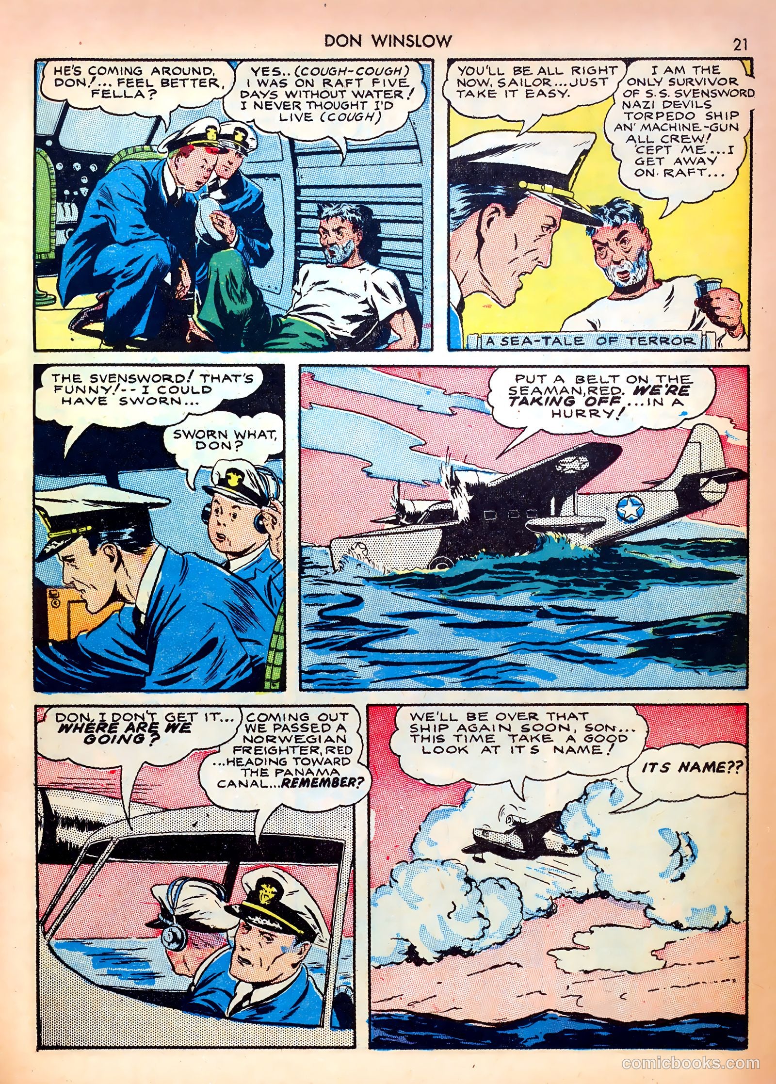 Don Winslow of the Navy #1 (1943) — page 21 of 68