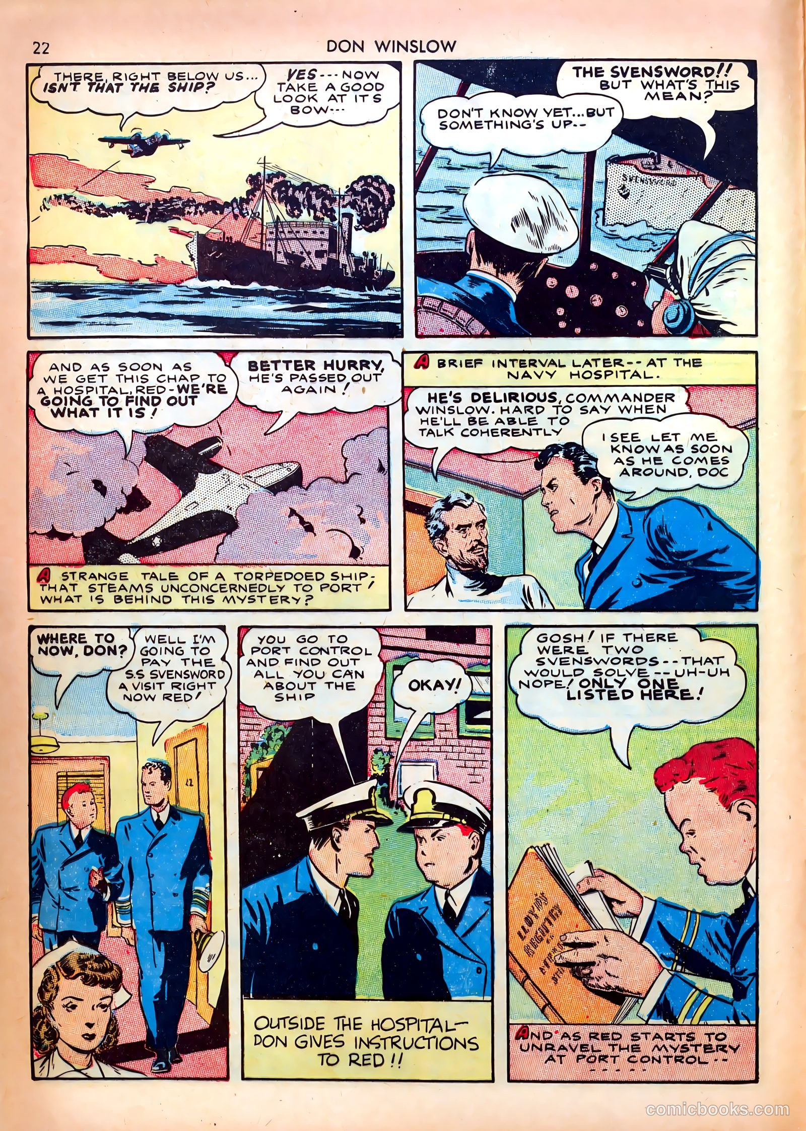 Don Winslow of the Navy #1 (1943) — page 22 of 68