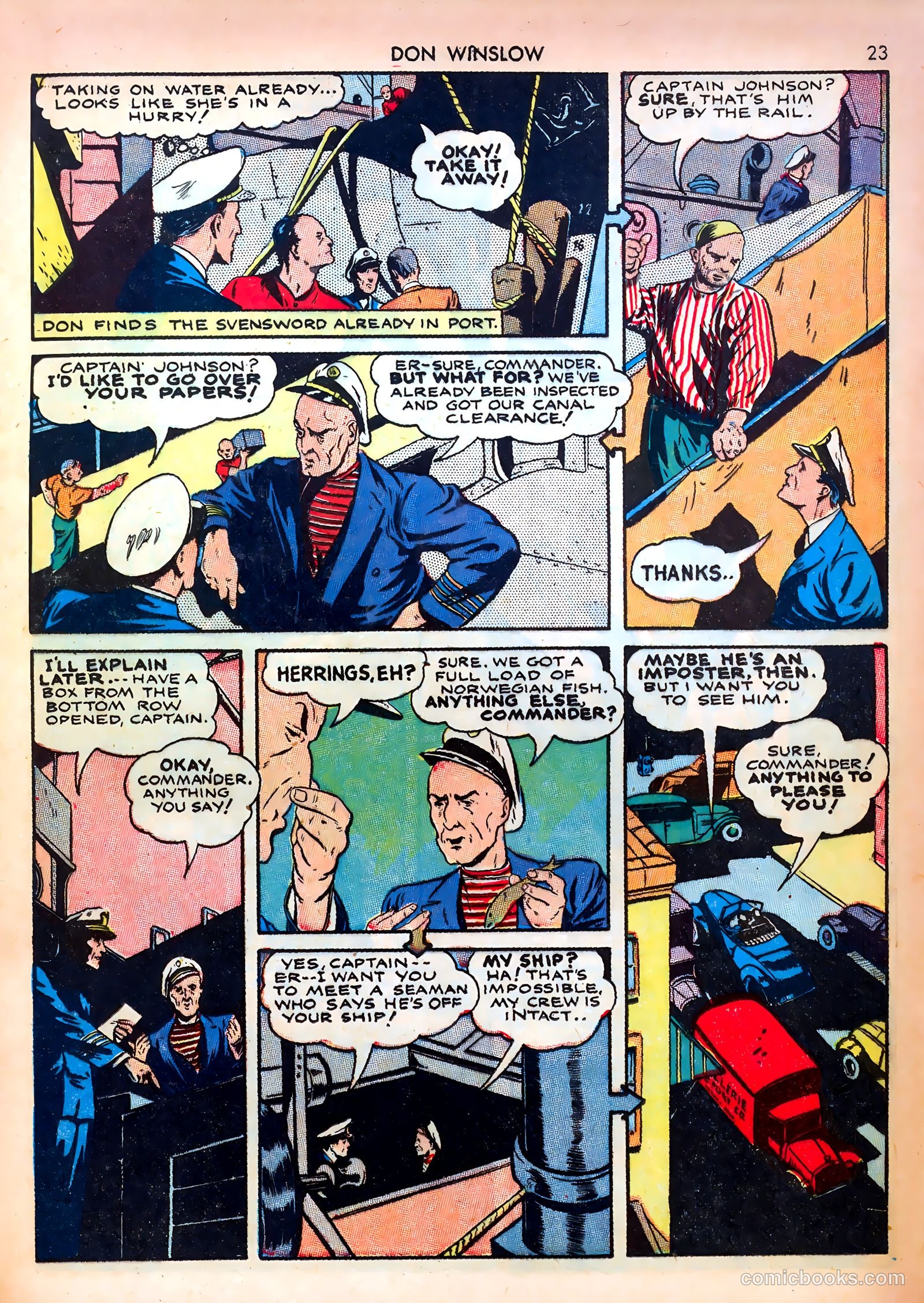 Don Winslow of the Navy #1 (1943) — page 23 of 68