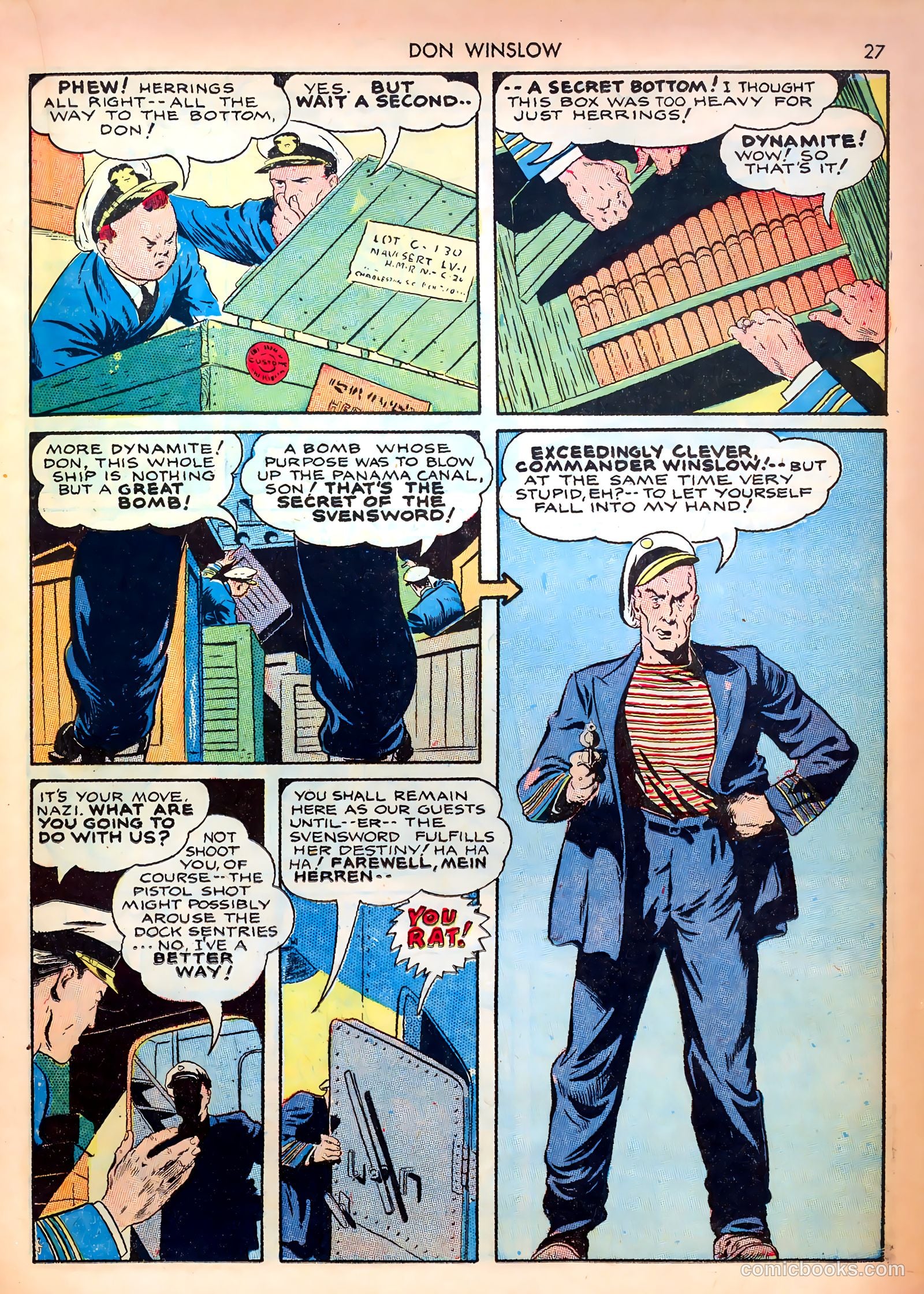 Don Winslow of the Navy #1 (1943) — page 27 of 68