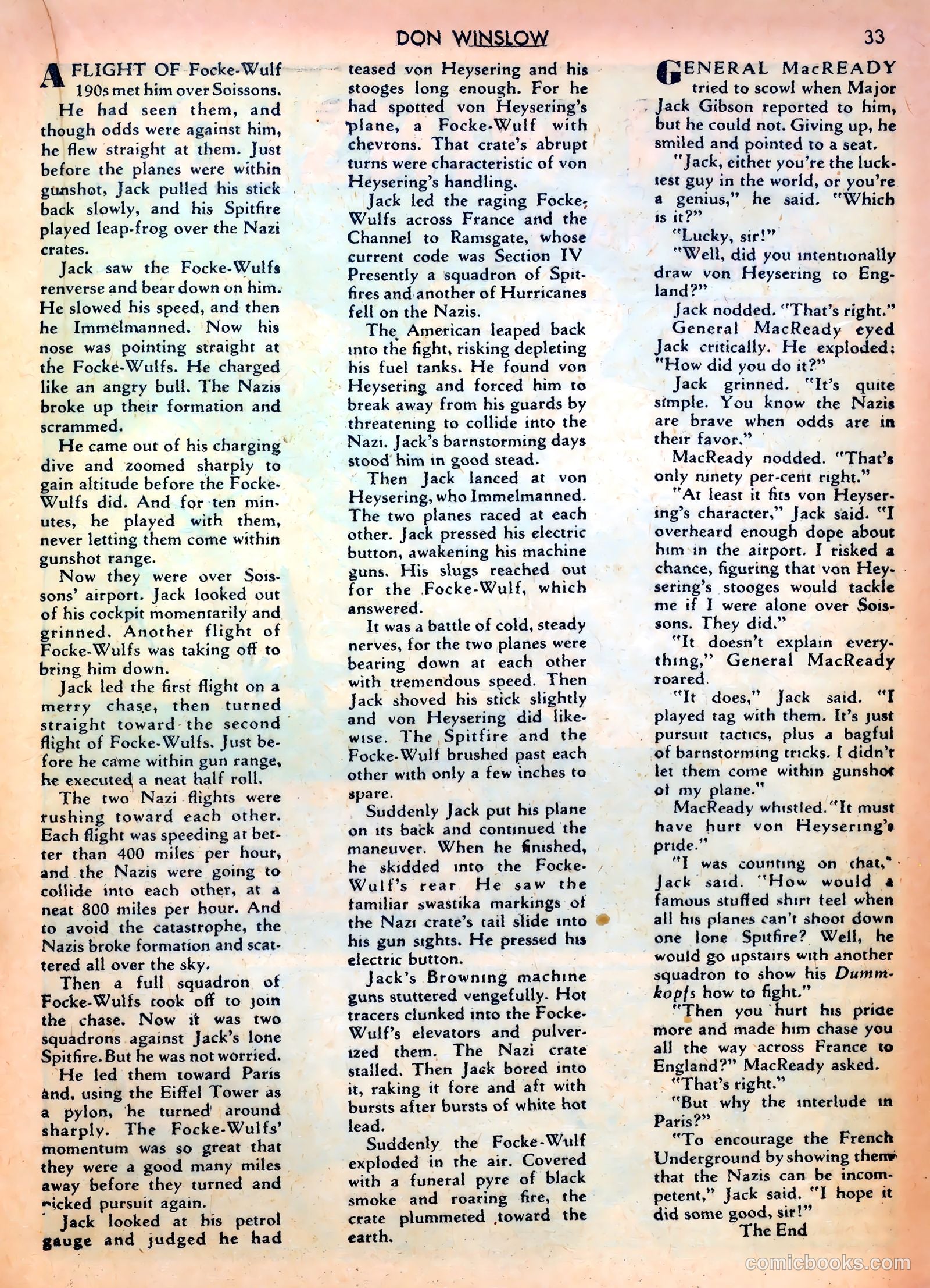 Don Winslow of the Navy #1 (1943) — page 33 of 68
