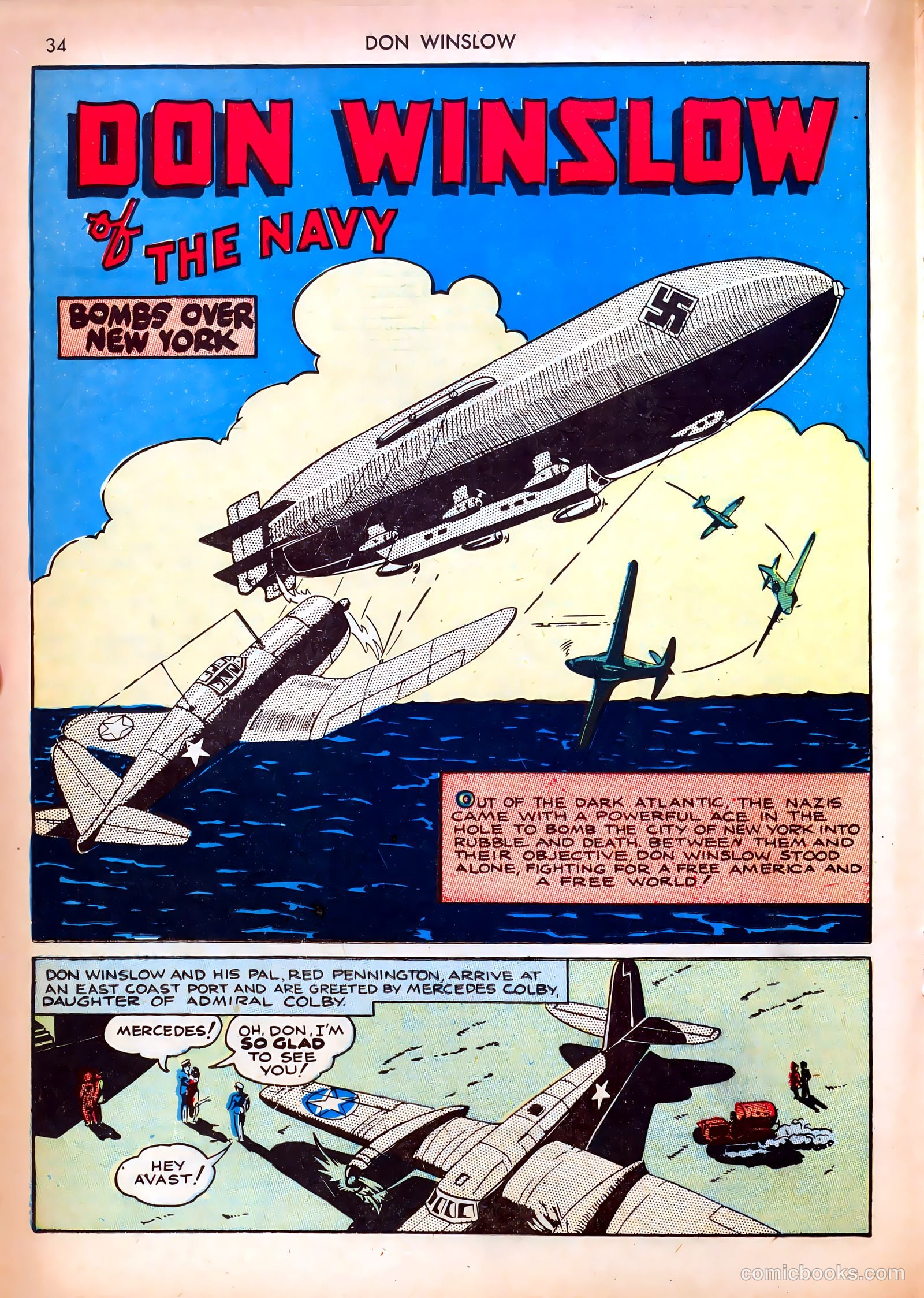 Don Winslow of the Navy #1 (1943) — page 34 of 68