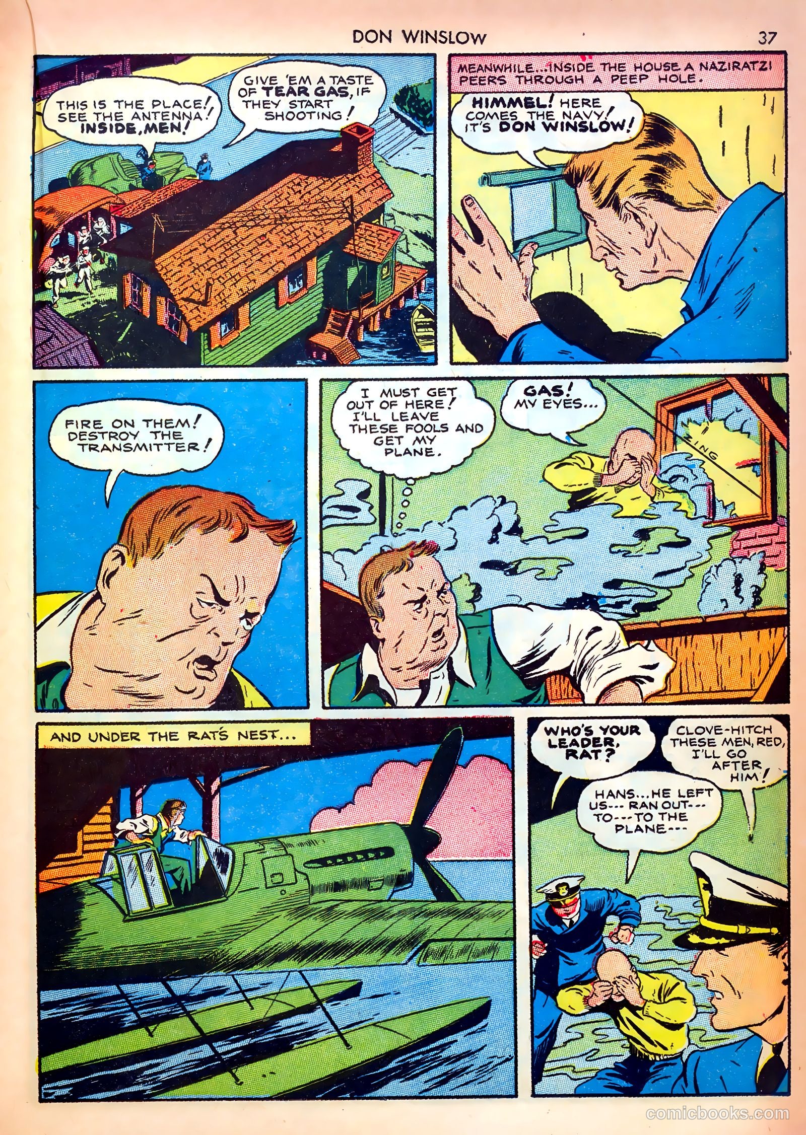 Don Winslow of the Navy #1 (1943) — page 37 of 68