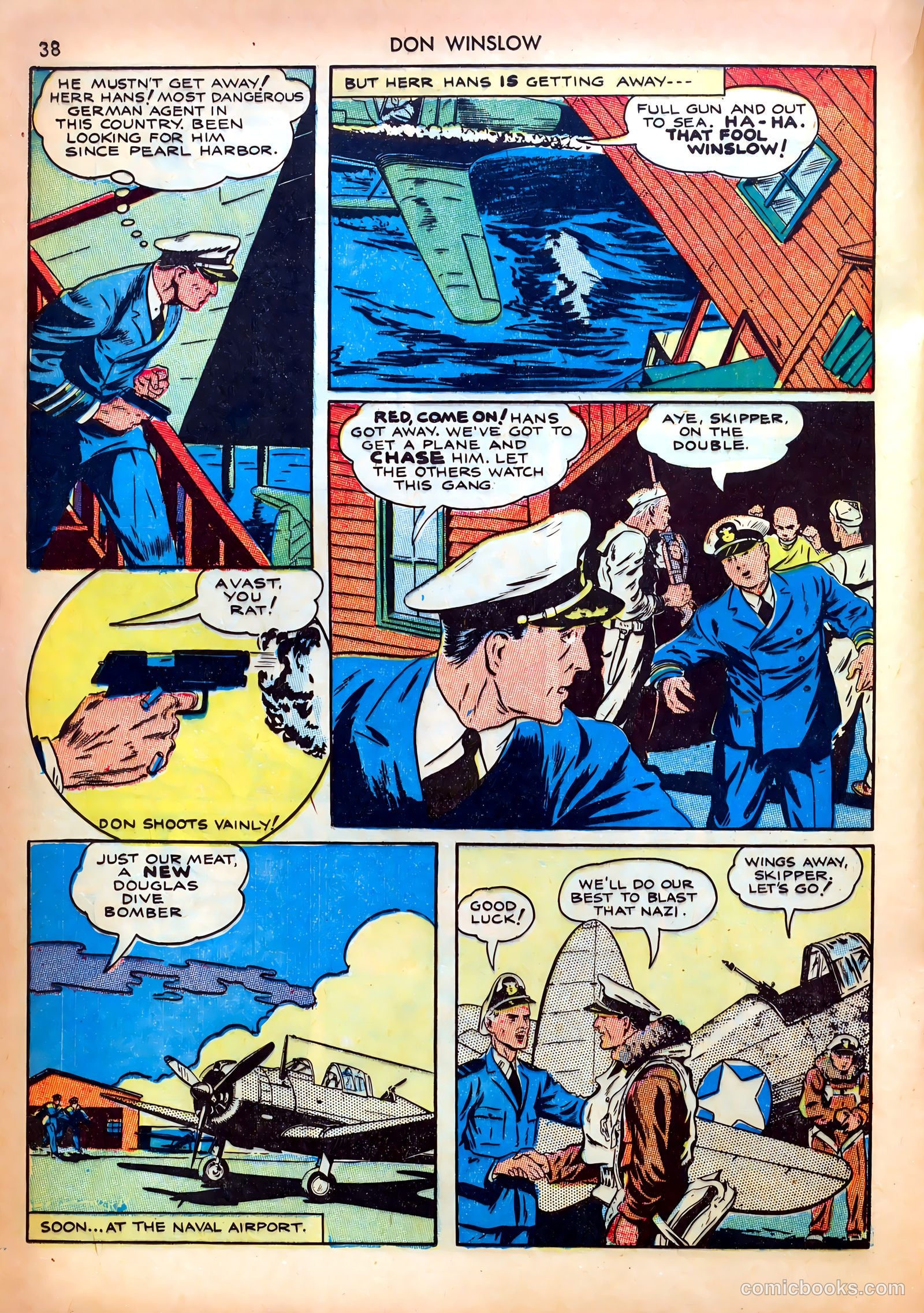Don Winslow of the Navy #1 (1943) — page 38 of 68