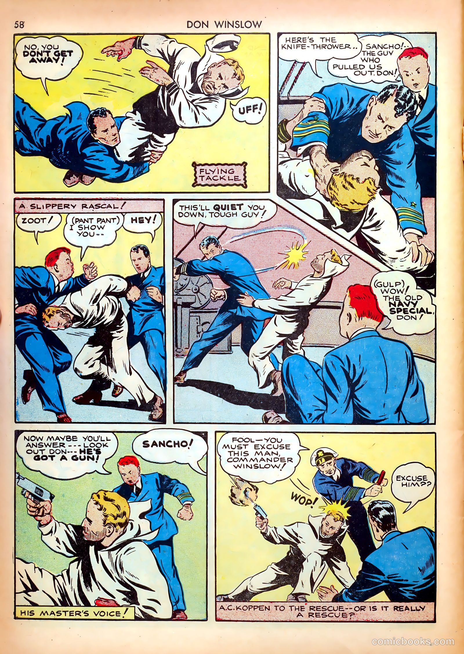 Don Winslow of the Navy #1 (1943) — page 58 of 68