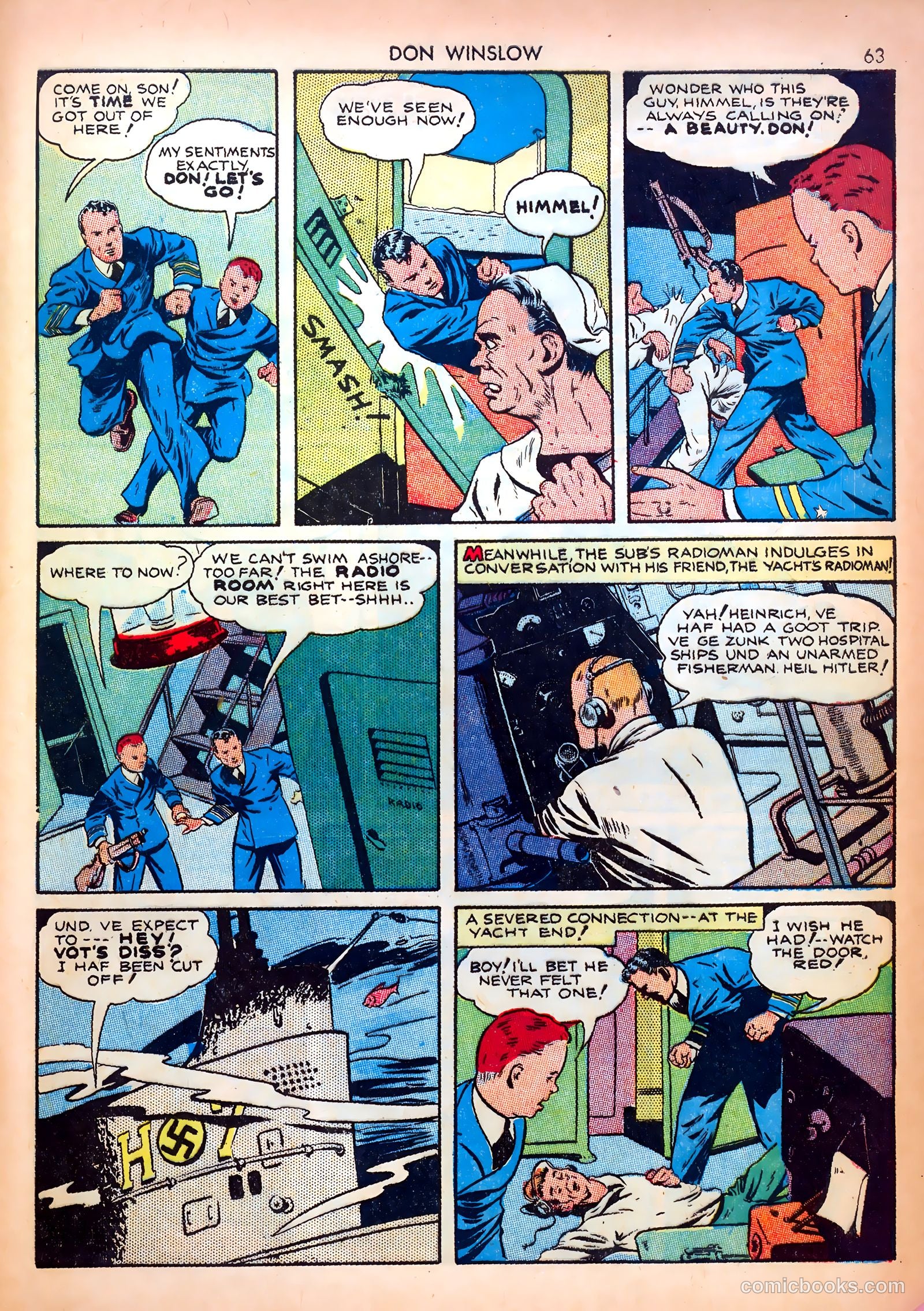 Don Winslow of the Navy #1 (1943) — page 63 of 68