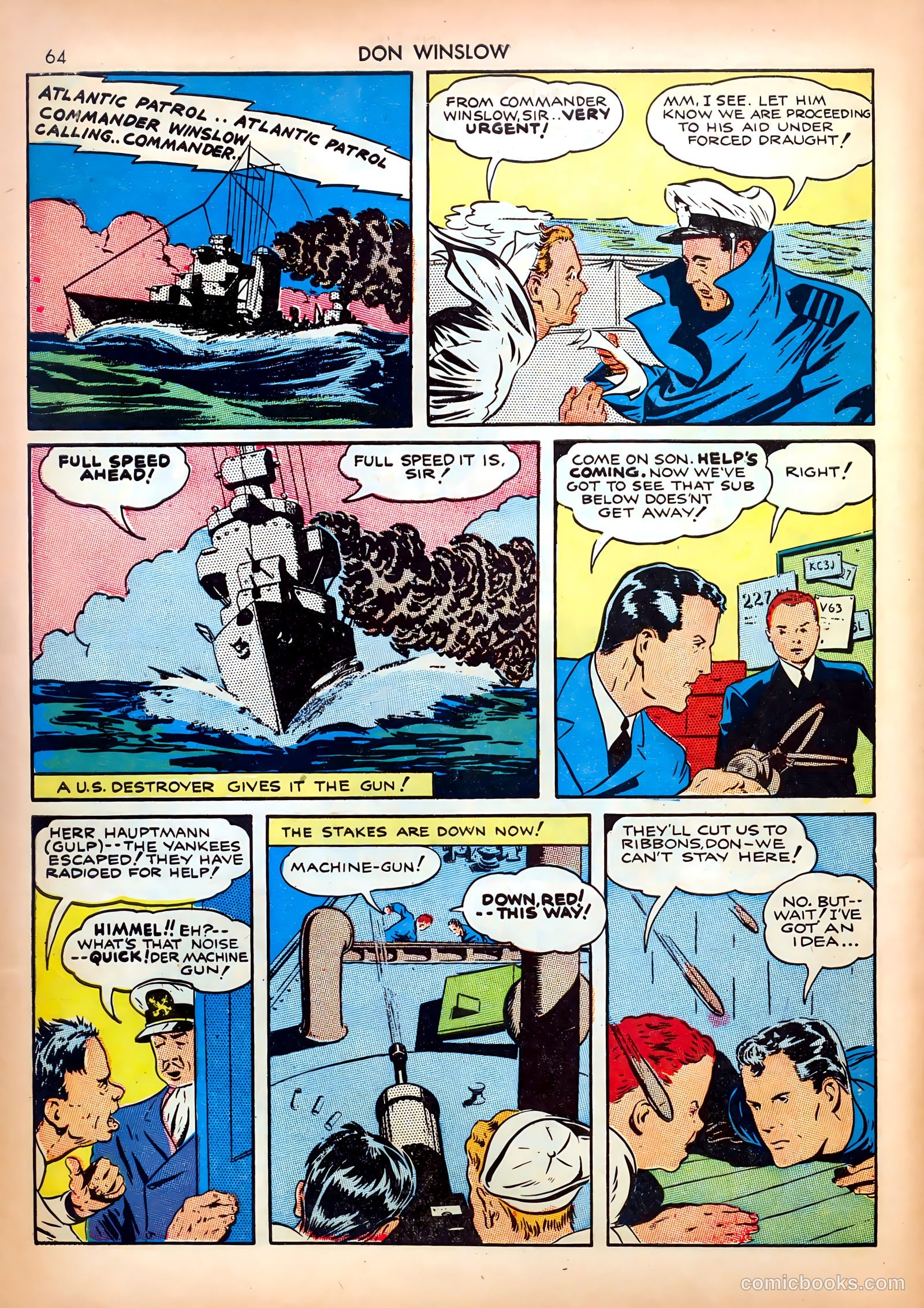 Don Winslow of the Navy #1 (1943) — page 64 of 68