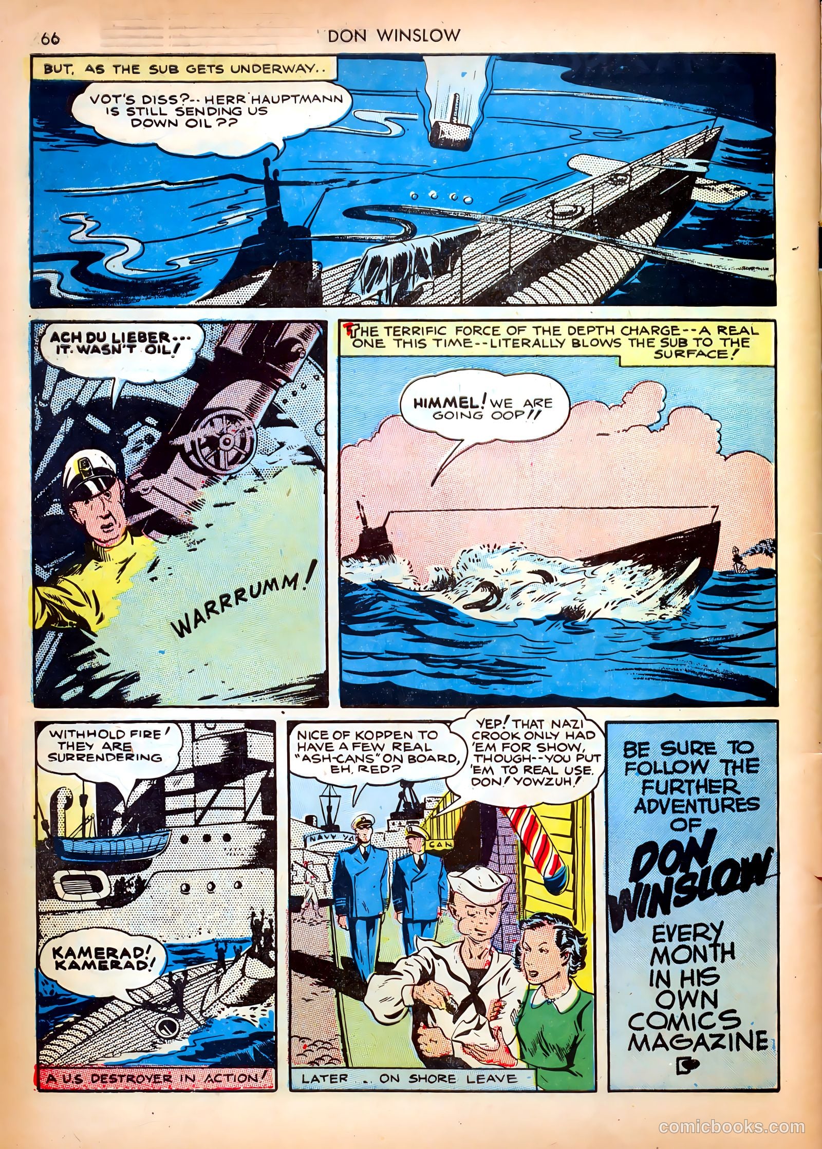 Don Winslow of the Navy #1 (1943) — page 66 of 68