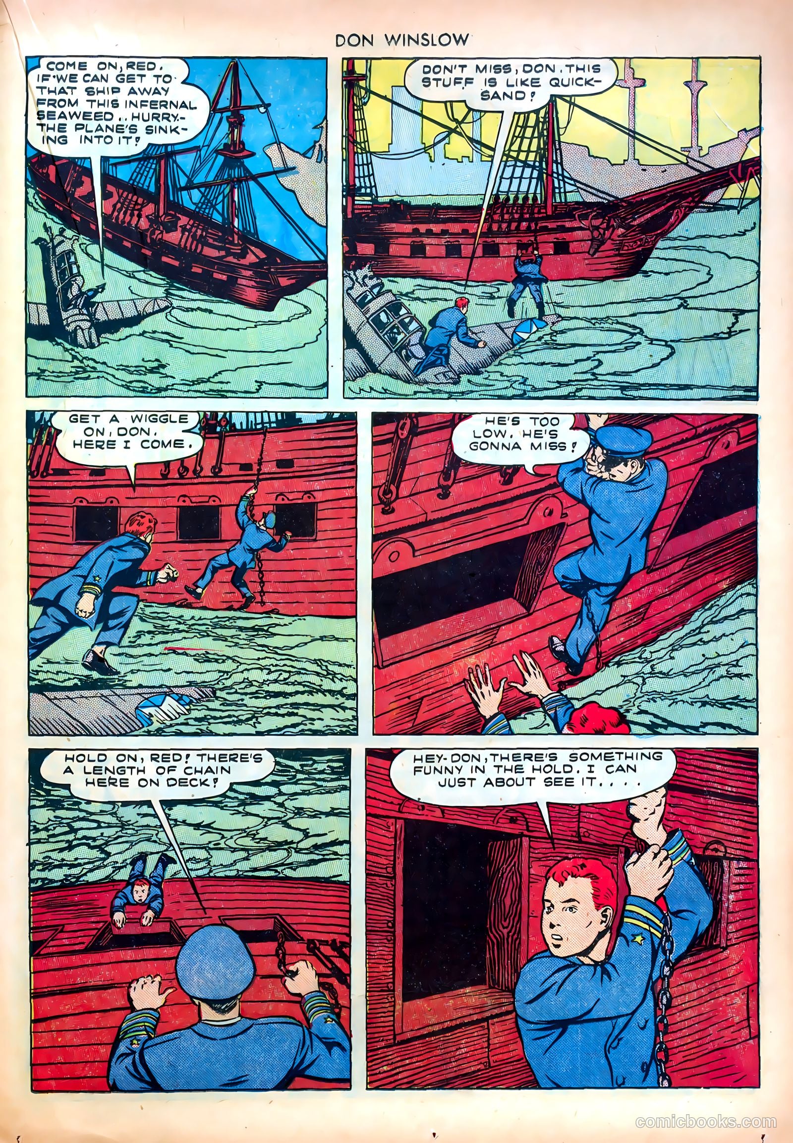 Don Winslow of the Navy #10 (1943) — page 35 of 60
