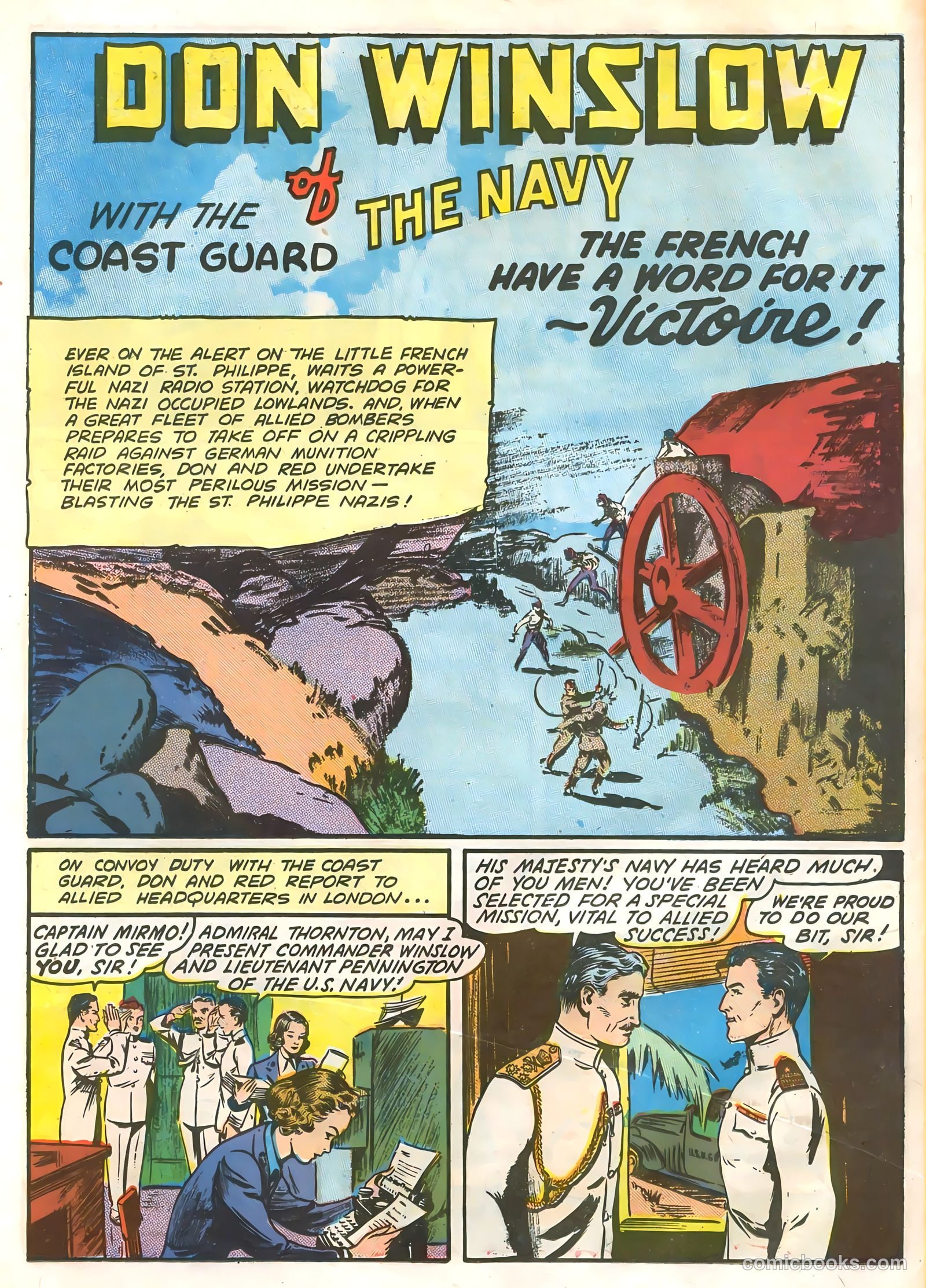Don Winslow of the Navy #11 (1943) — page 21 of 52