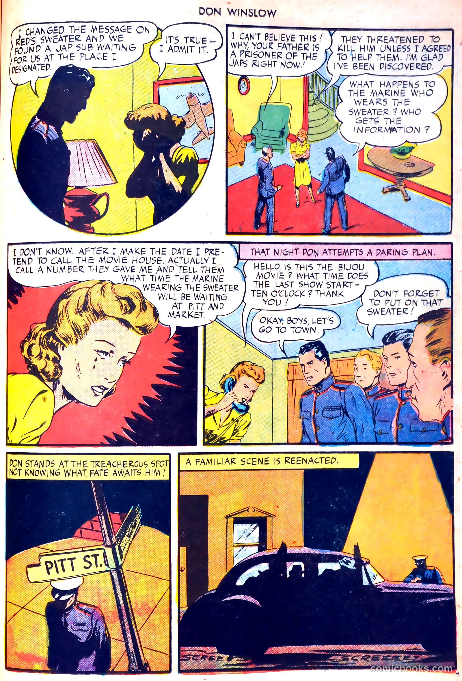Don Winslow of the Navy #13 (1944) — page 35 of 51