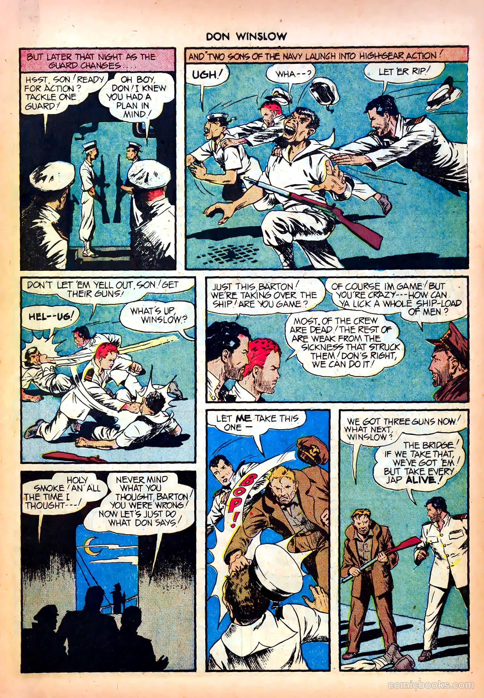 Don Winslow of the Navy #15 (1944) — page 11 of 52