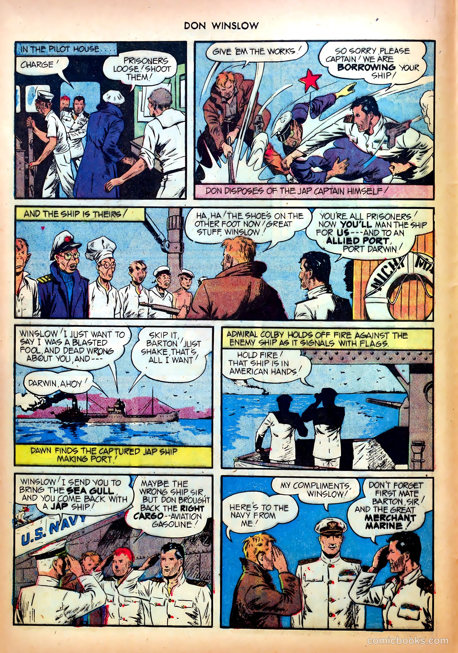 Don Winslow of the Navy #15 (1944) — page 12 of 52