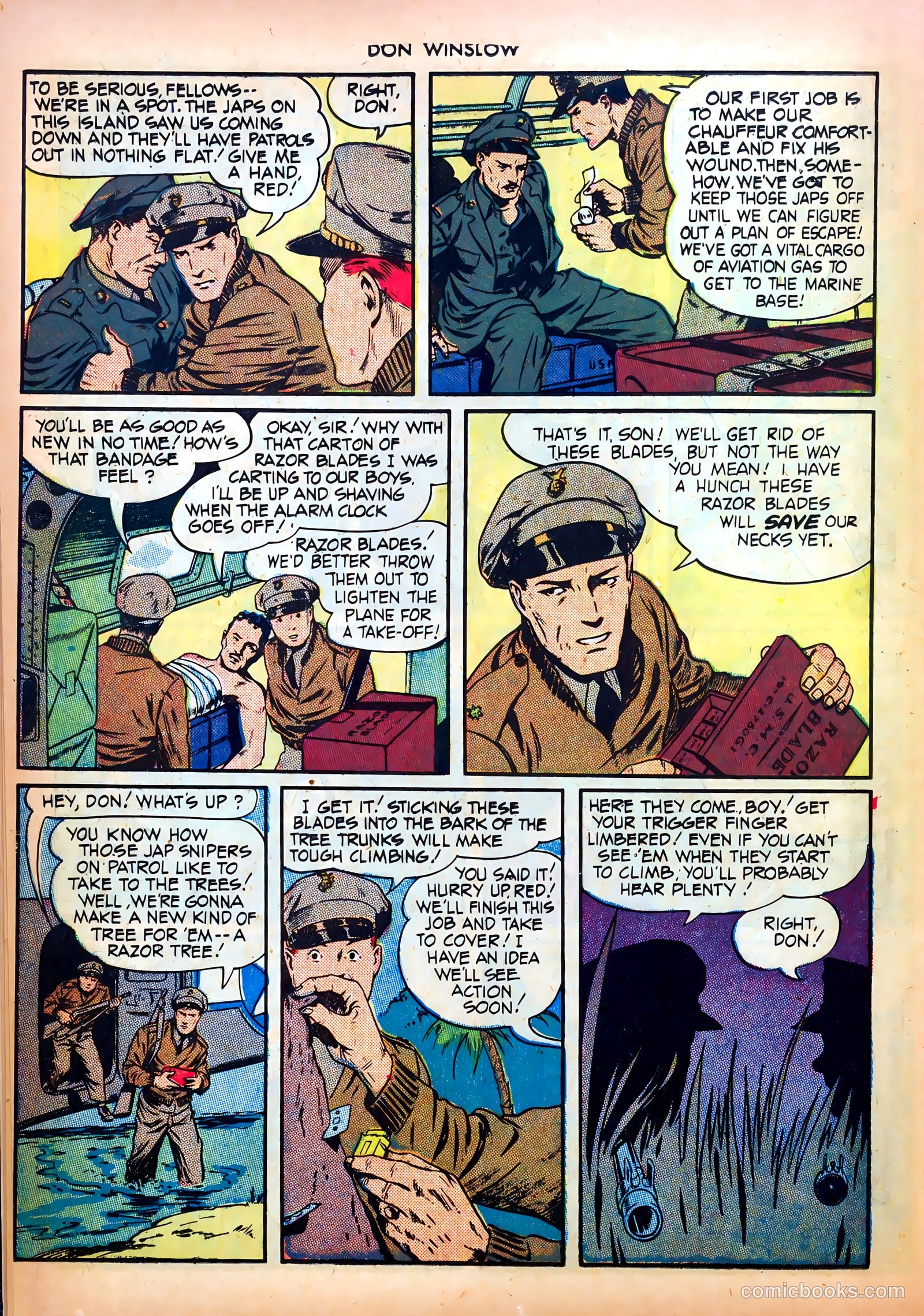 Don Winslow of the Navy #15 (1944) — page 18 of 52