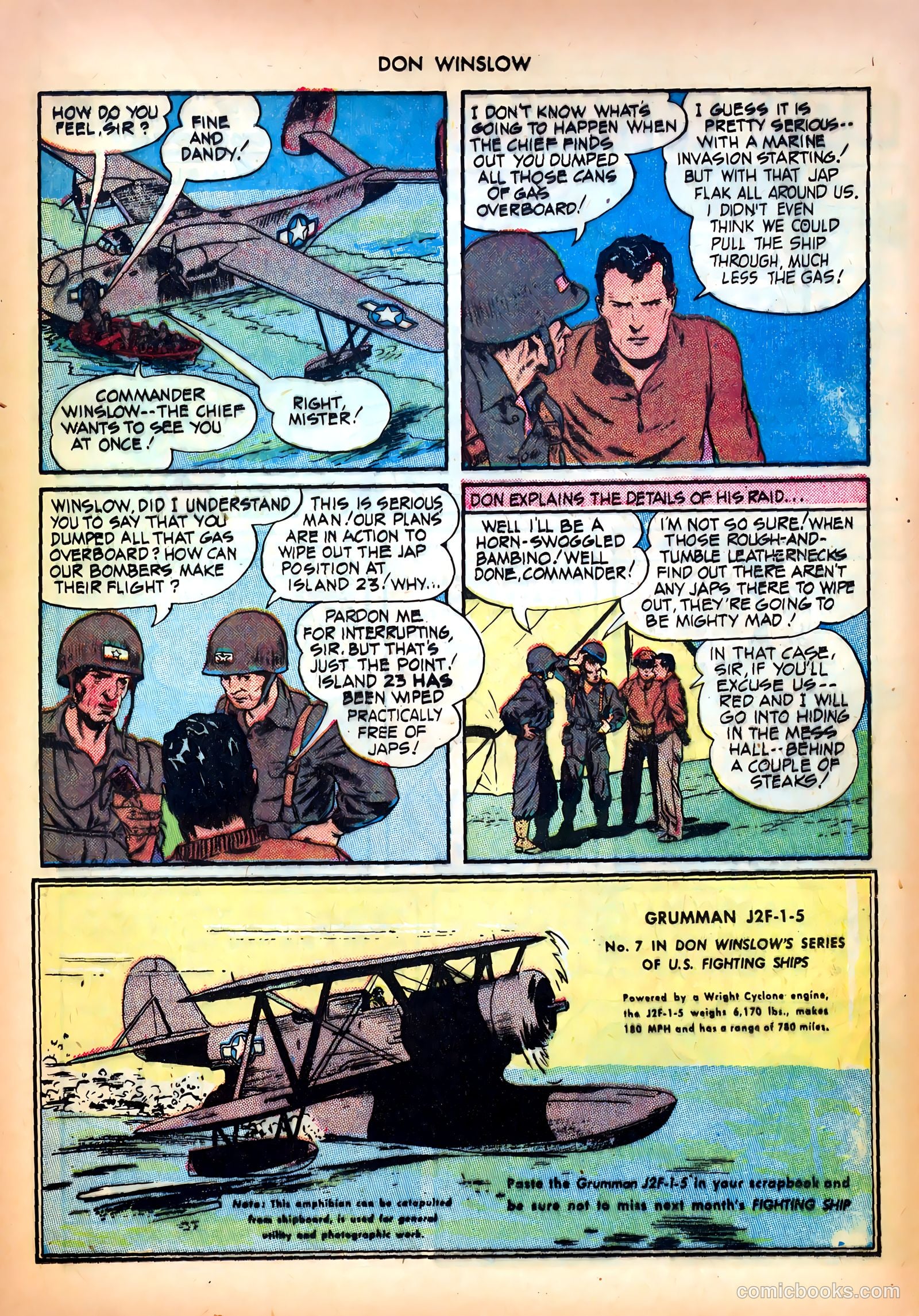Don Winslow of the Navy #15 (1944) — page 23 of 52