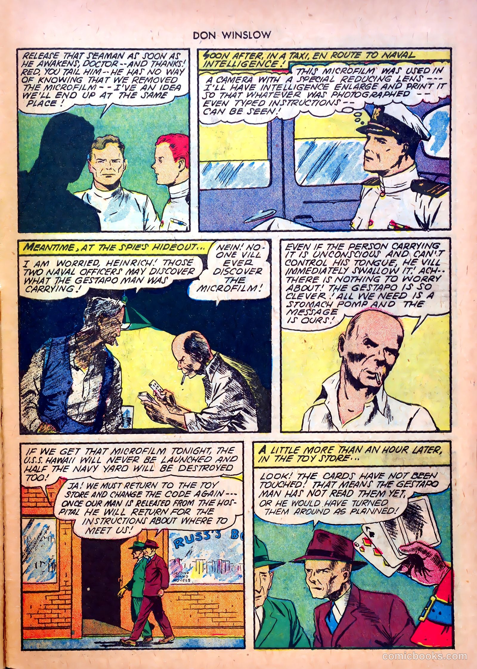 Don Winslow of the Navy #15 (1944) — page 45 of 52
