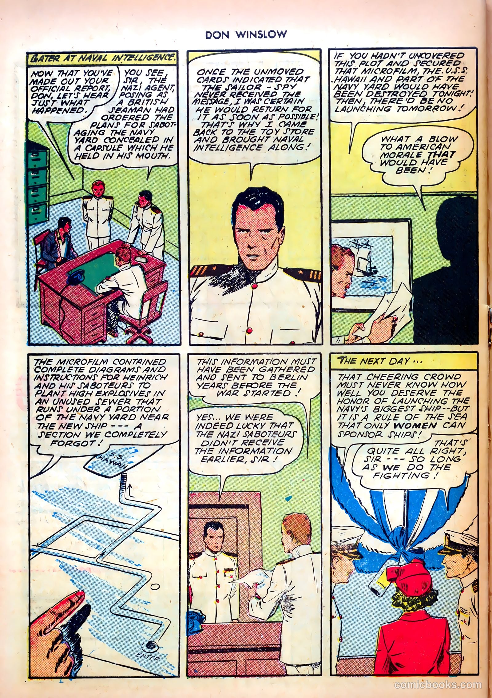 Don Winslow of the Navy #15 (1944) — page 48 of 52