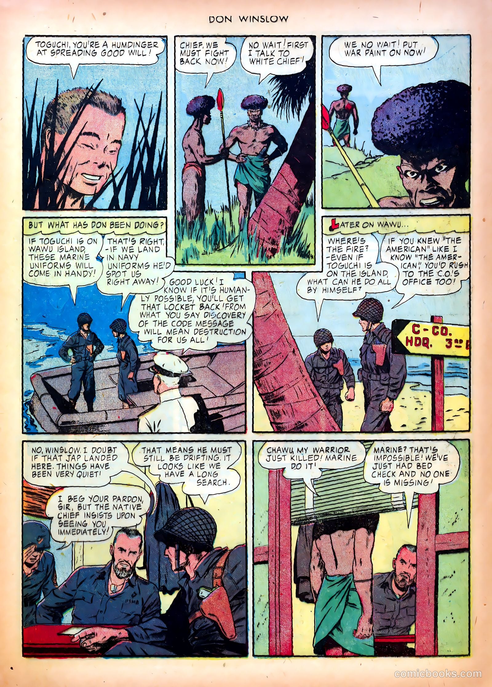Don Winslow of the Navy #16 (1944) — page 19 of 52