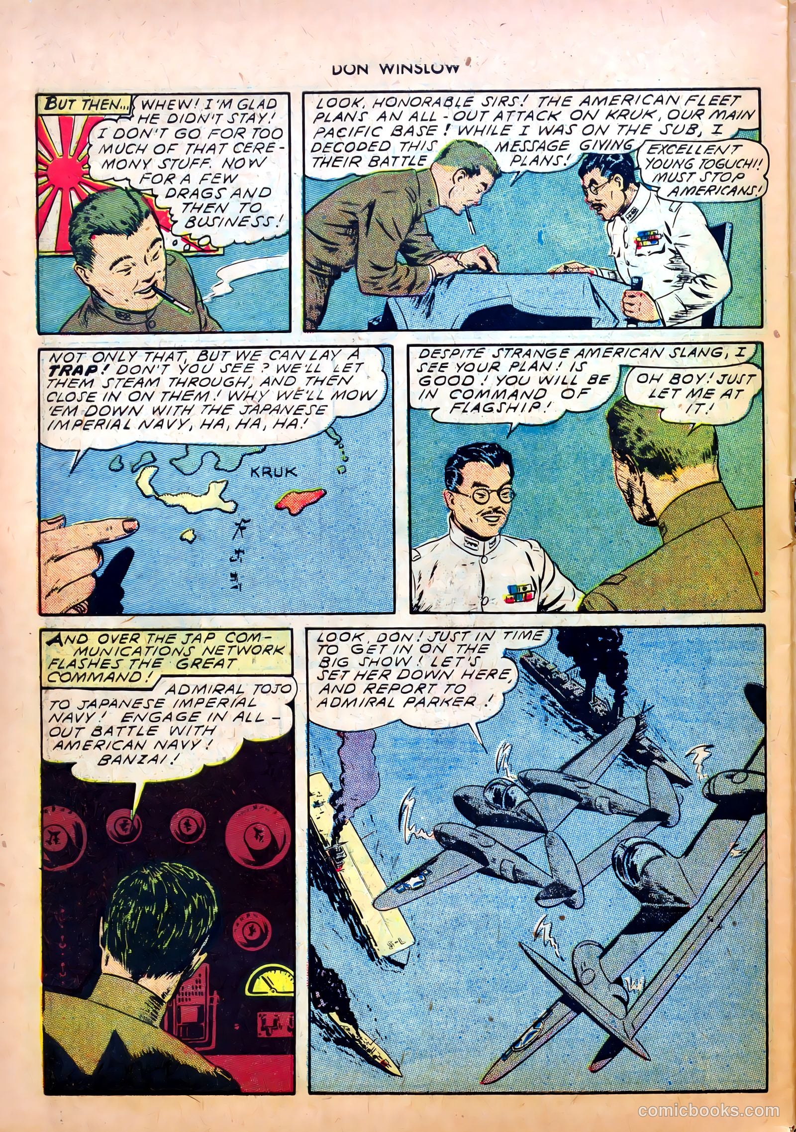 Don Winslow of the Navy #16 (1944) — page 42 of 52