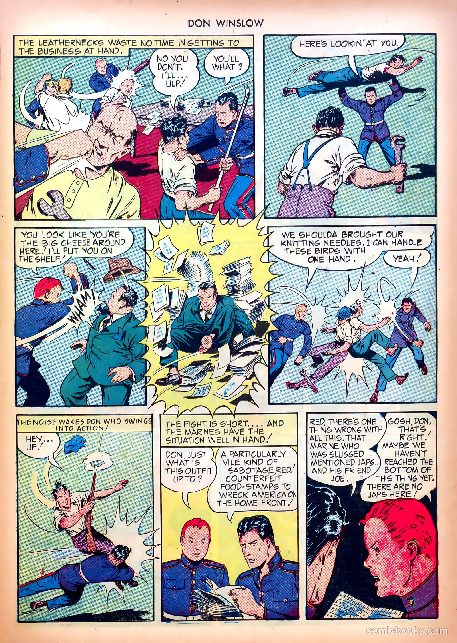 Don Winslow of the Navy #17 (1944) — page 19 of 36