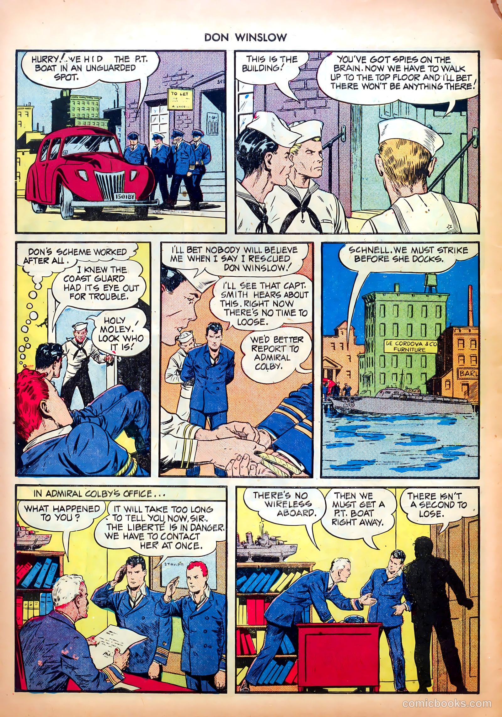 Don Winslow of the Navy #17 (1944) — page 30 of 36