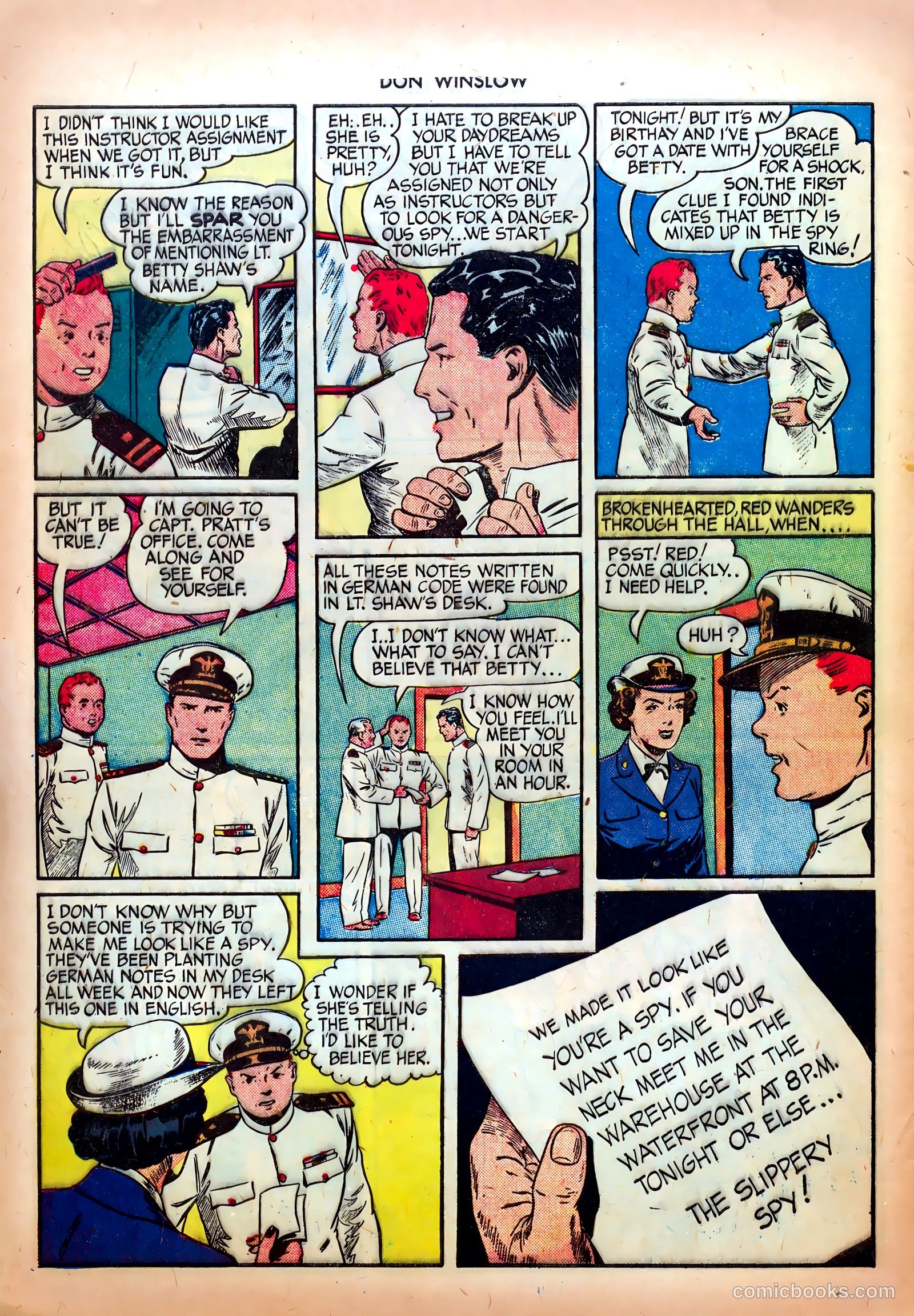 Don Winslow of the Navy #18 (1944) — page 28 of 36