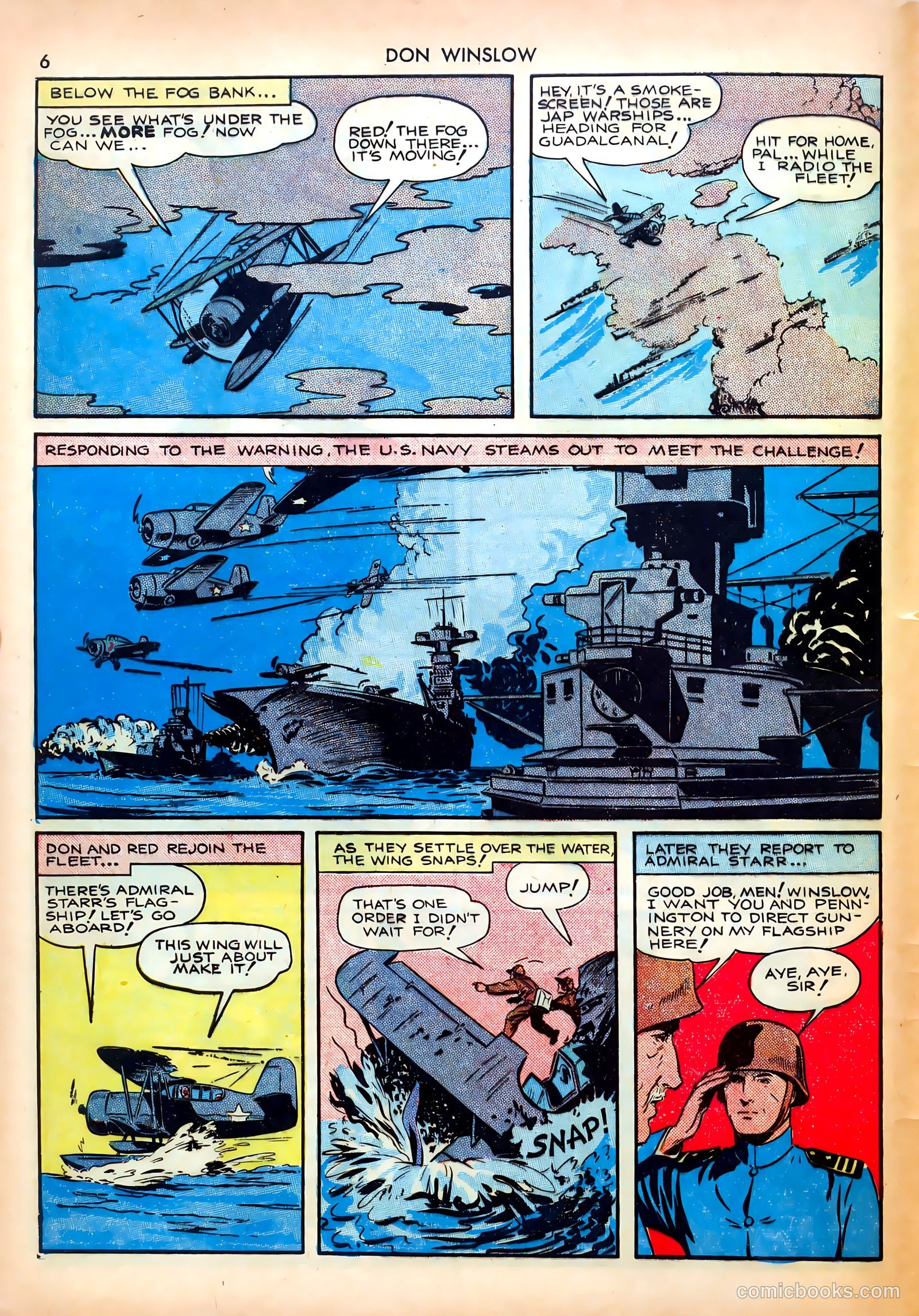 Don Winslow of the Navy #2 (1943) — page 6 of 68