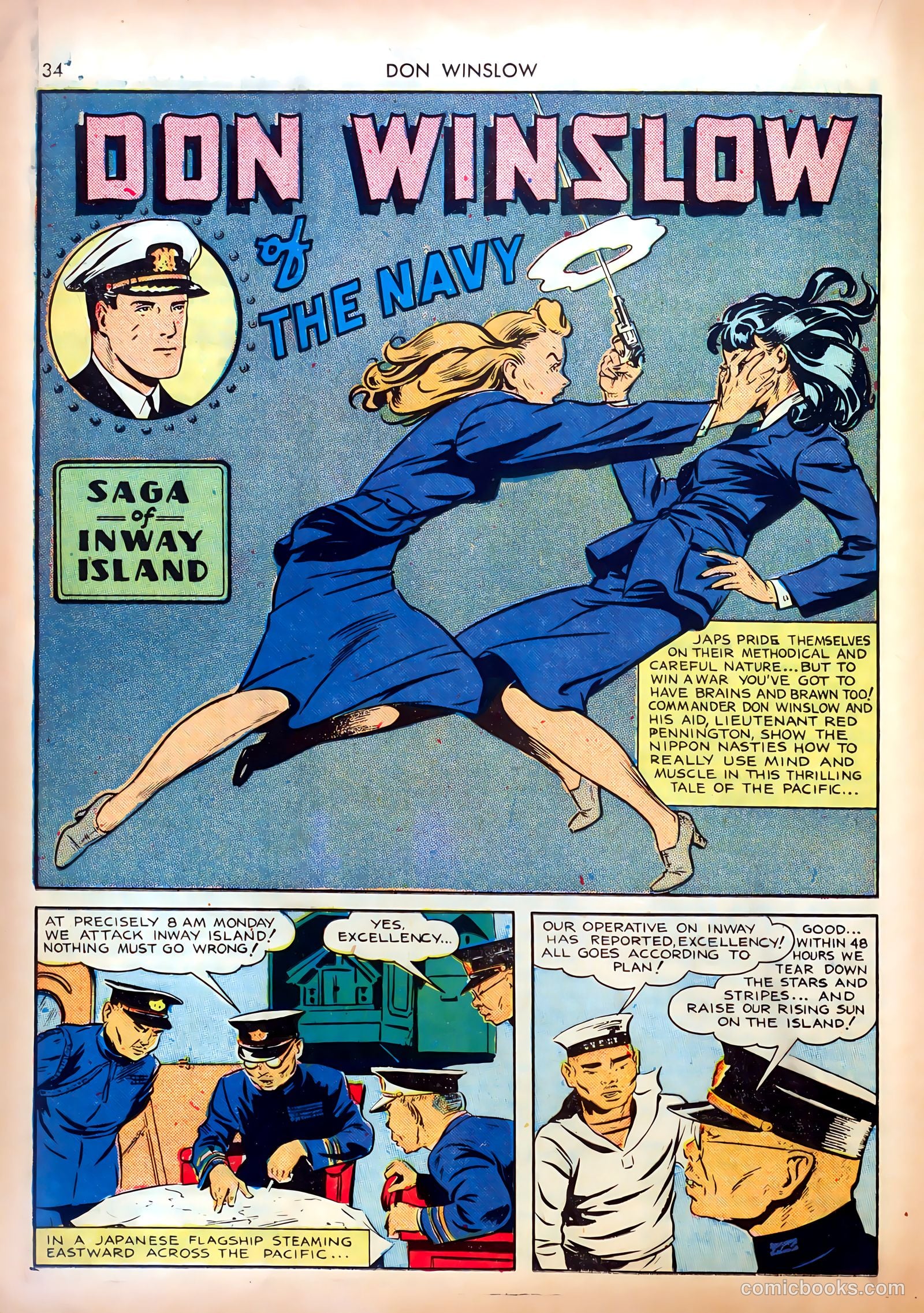 Don Winslow of the Navy #2 (1943) — page 34 of 68