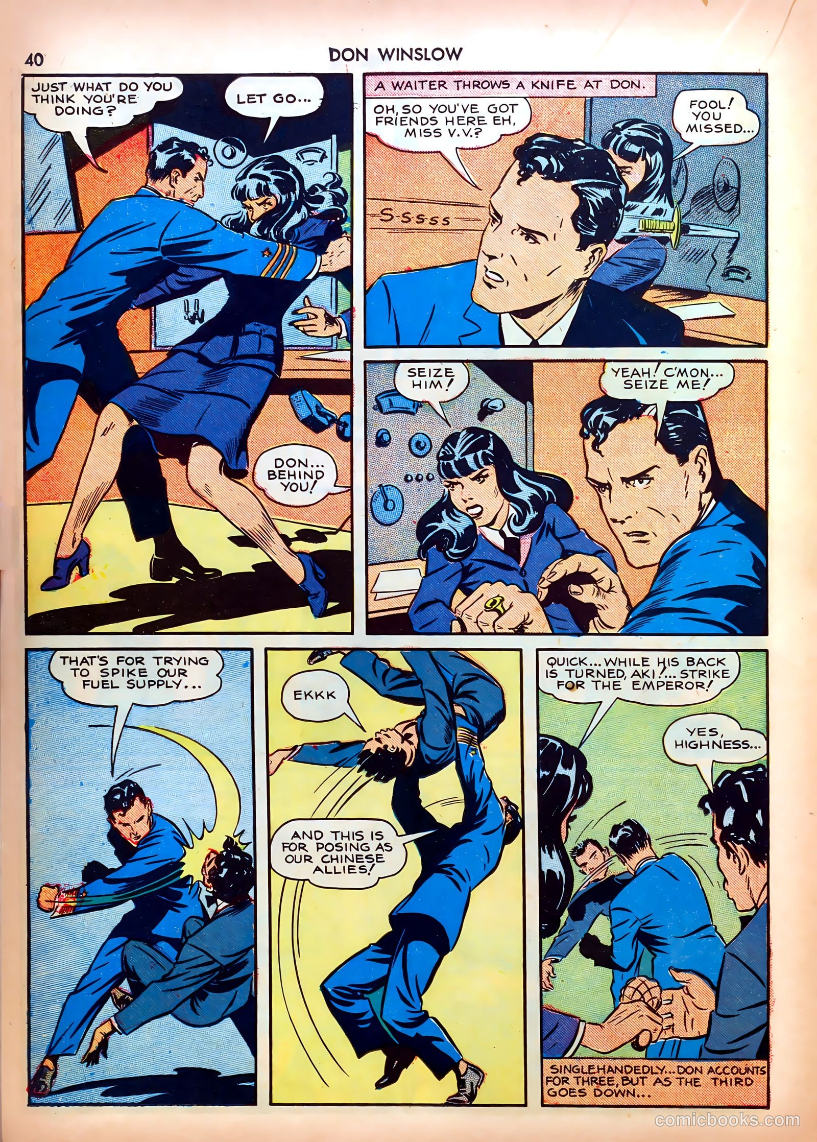 Don Winslow of the Navy #2 (1943) — page 40 of 68